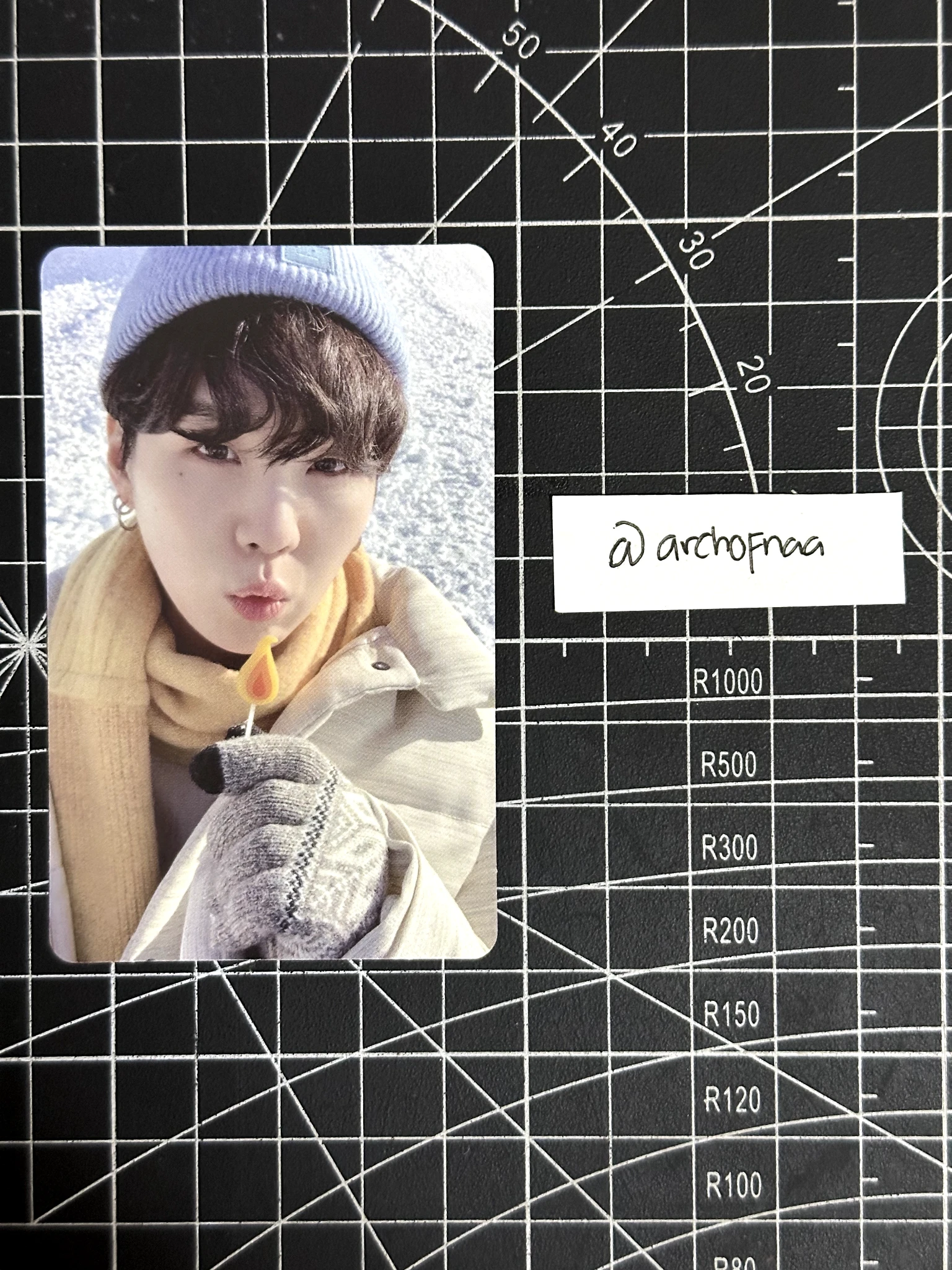 BTS SUGA BTS - SUGA - Winter Package 2021 Other double-sided random photocard listing photo 1