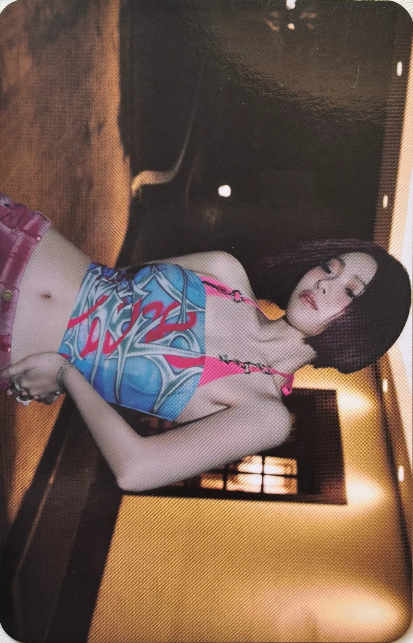 ITZY Ryujin ITZY - Ryujin - Girls Will Be Girls Album album photocard platform poca ver. non-selfie horizontal listing photo 1