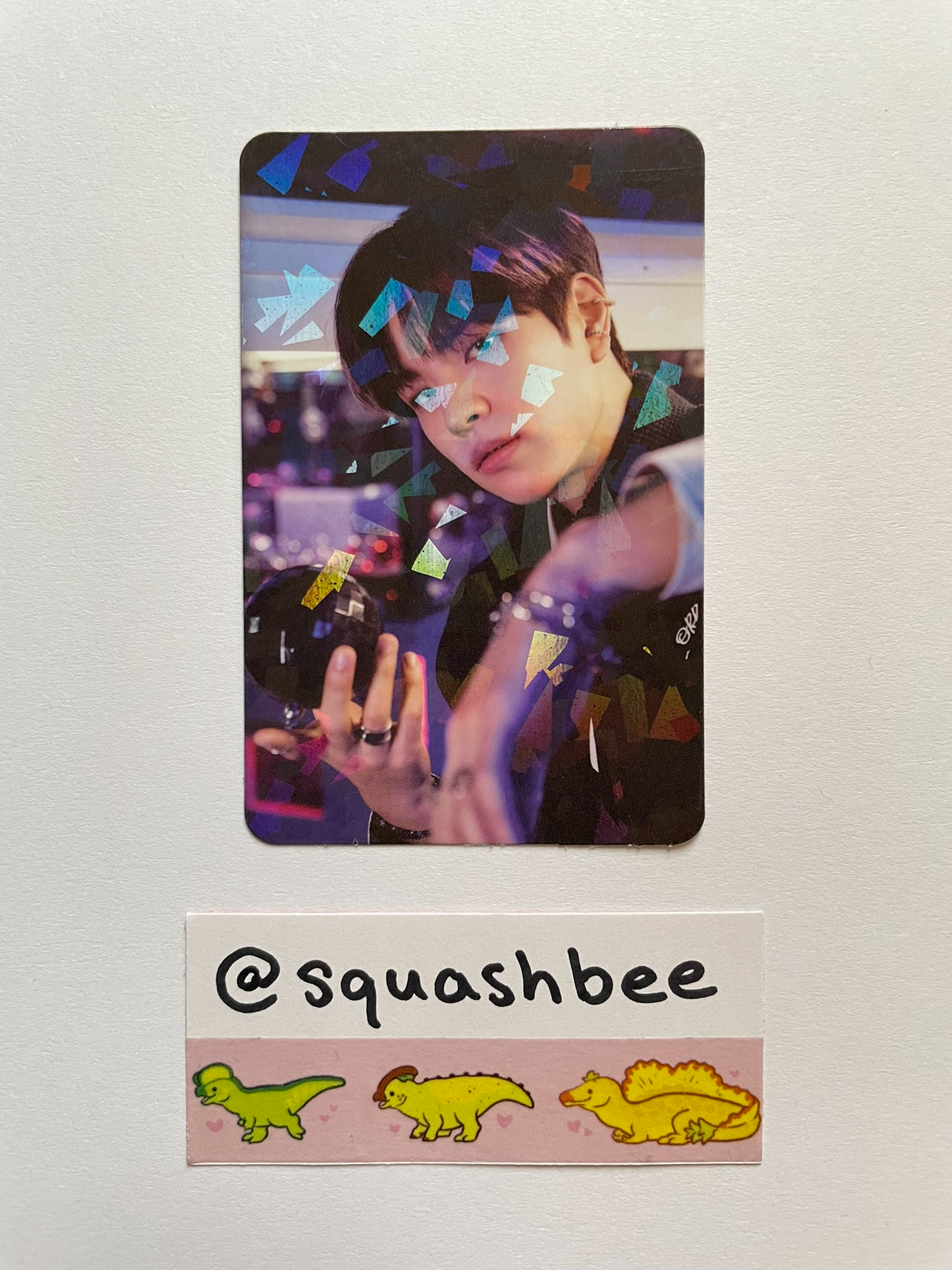 Stray Kids Seungmin Stray Kids - Seungmin - Christmas EveL Album album photocard glitter ver. glitter listing photo 1