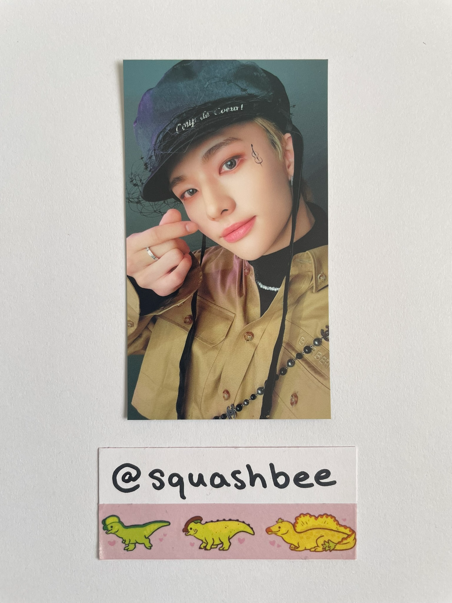 Stray Kids Hyunjin Stray Kids - Hyunjin - The Sound Album album photocard regular version listing photo 1