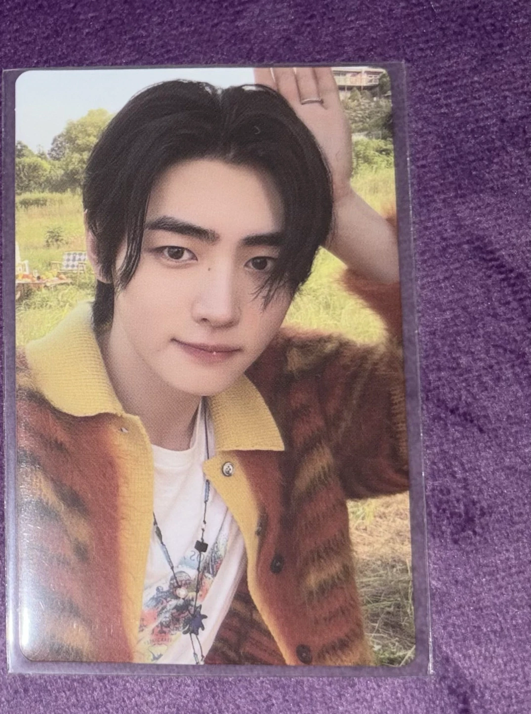 ENHYPEN Sunghoon ENHYPEN - Sunghoon - ORANGE BLOOD Album photocard set weverse album version korean album album photocard listing photo 1