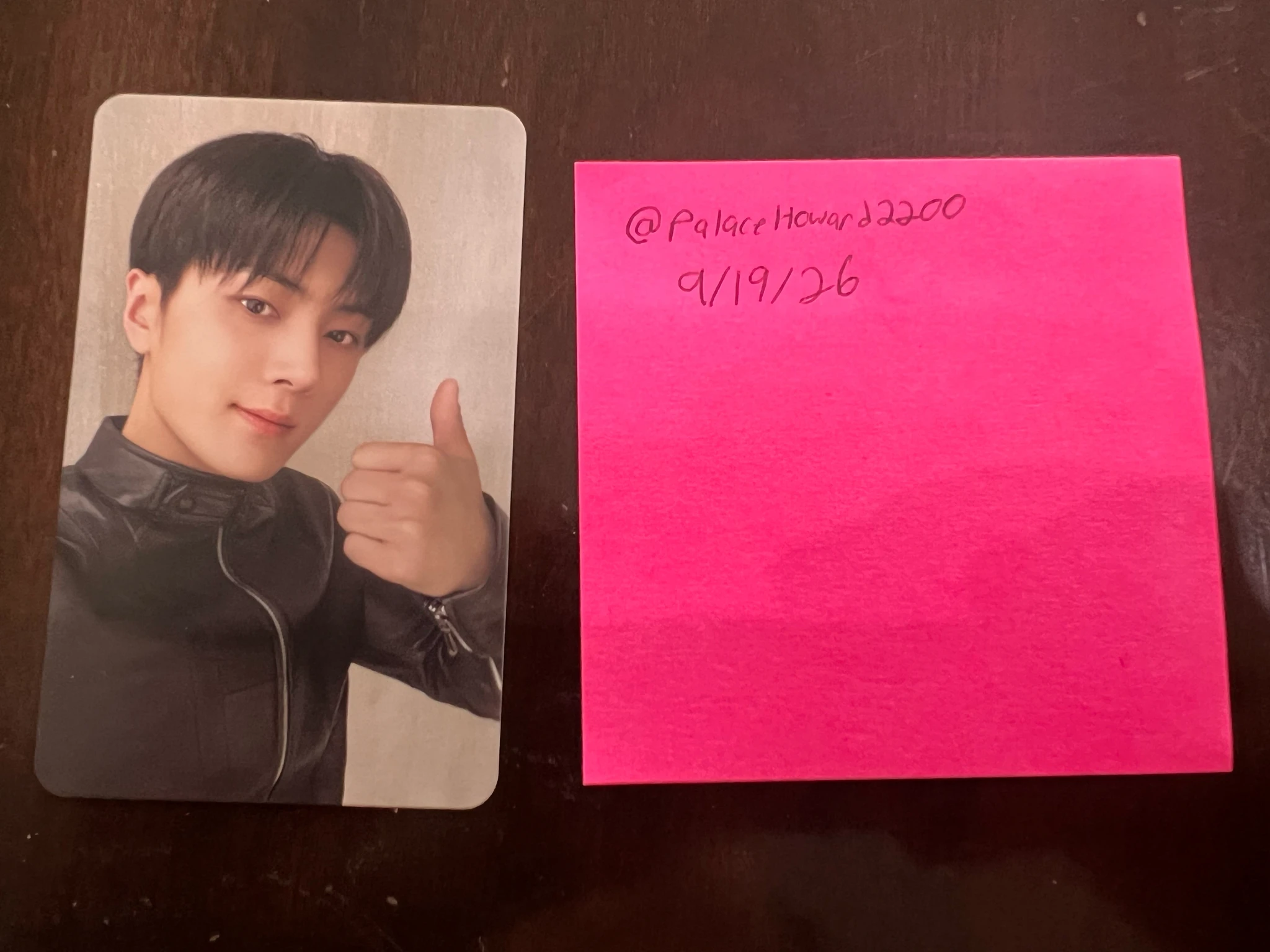ENHYPEN Jay ENHYPEN - Jay - THE SIN: BLISS Album weverse album version photocard set C version album photocard listing photo 1