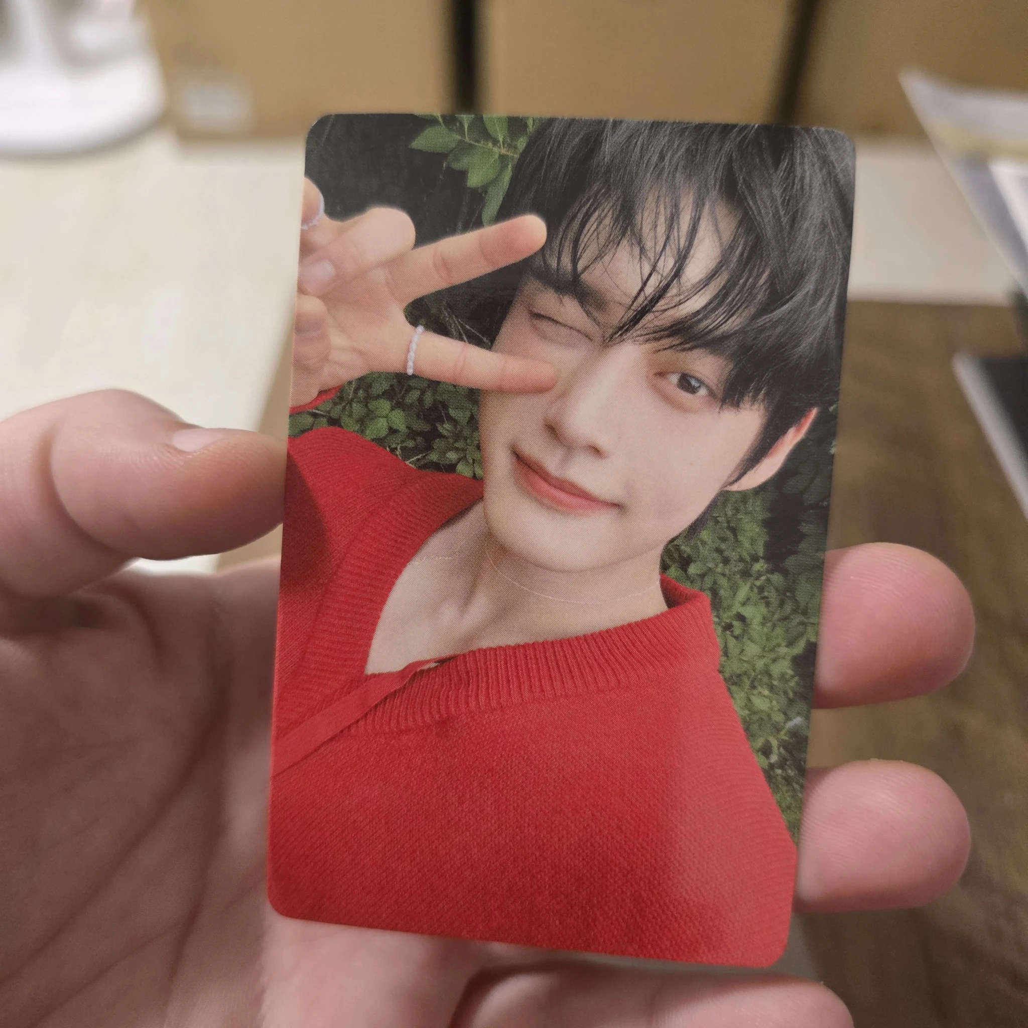 ZEROBASEONE Jiwoong ZEROBASEONE - Jiwoong - Cinema Paradise Album japan retail stores pob (pre-order benefit) A version listing photo 1