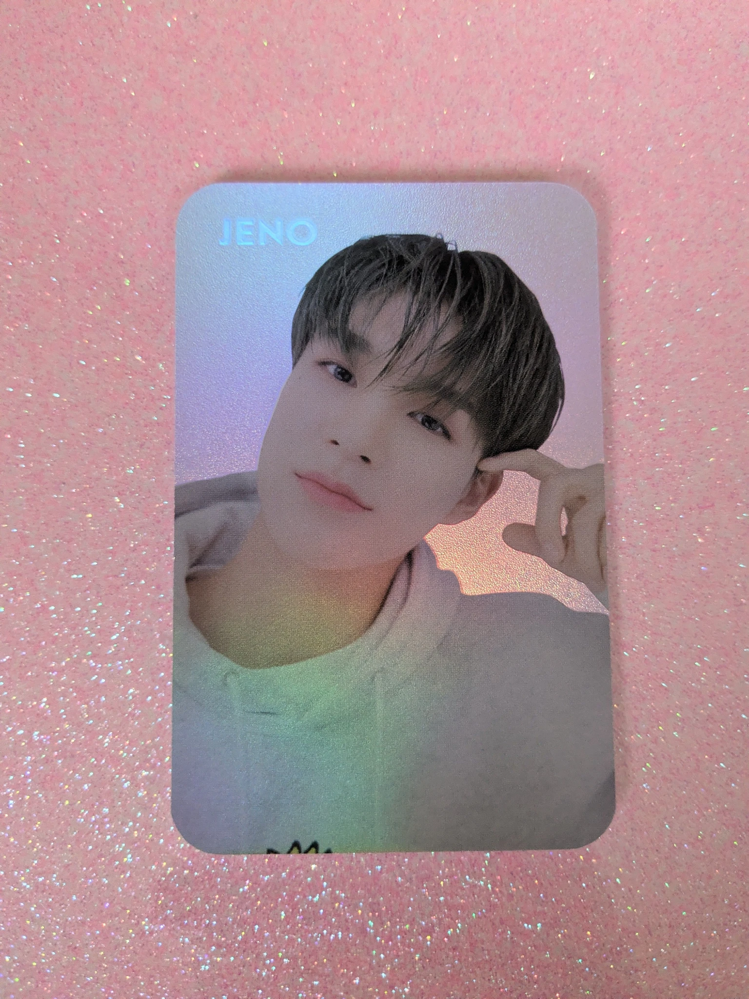 NCT DREAM Jeno NCT DREAM - Jeno - Dream Laundry Shop Other holographic (hologram) merch photocard listing photo 1