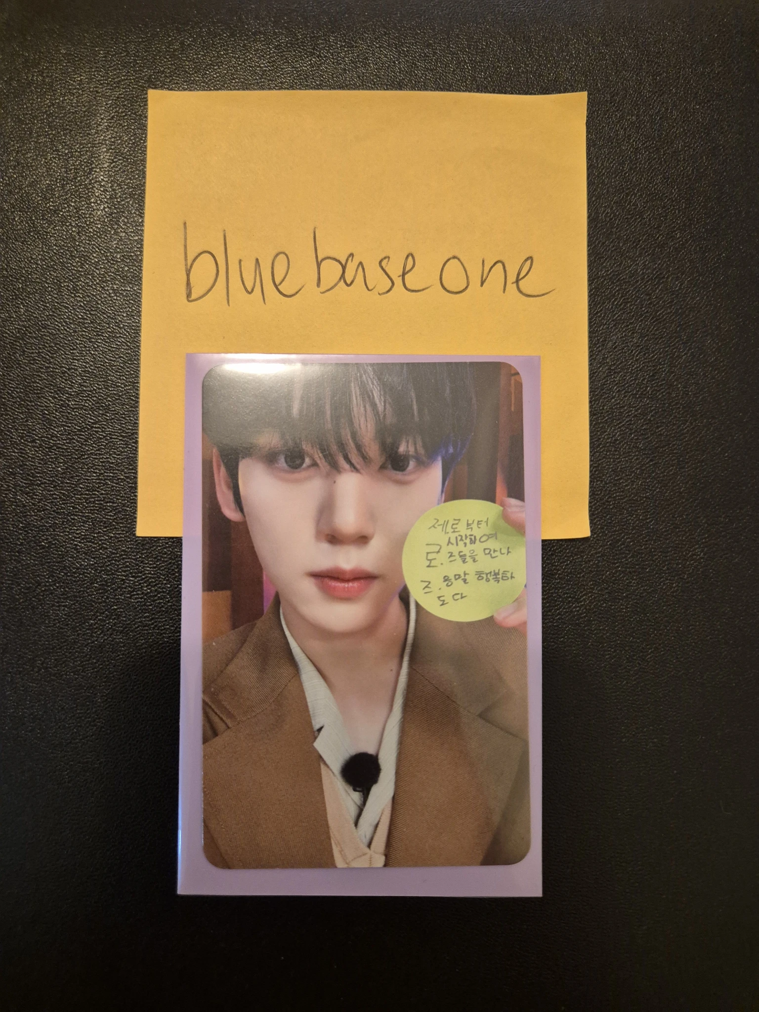 ZEROBASEONE Yujin ZEROBASEONE - Yujin - Melting Point Album makestar round 2 video call (fancall) listing photo 1