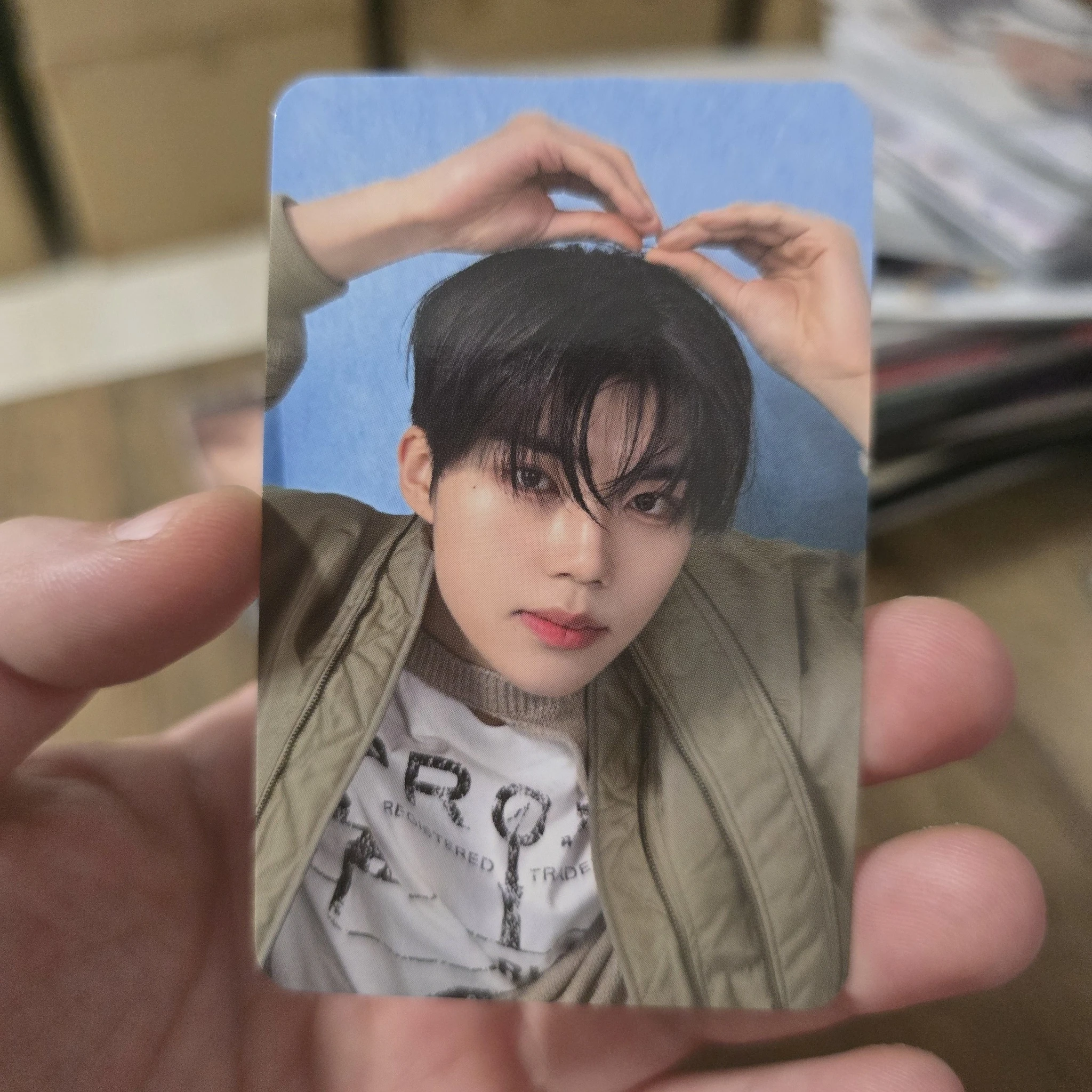 ZEROBASEONE Gunwook ZEROBASEONE - Gunwook - Blue Paradise Album pob (pre-order benefit) withmuu digipack version listing photo 1
