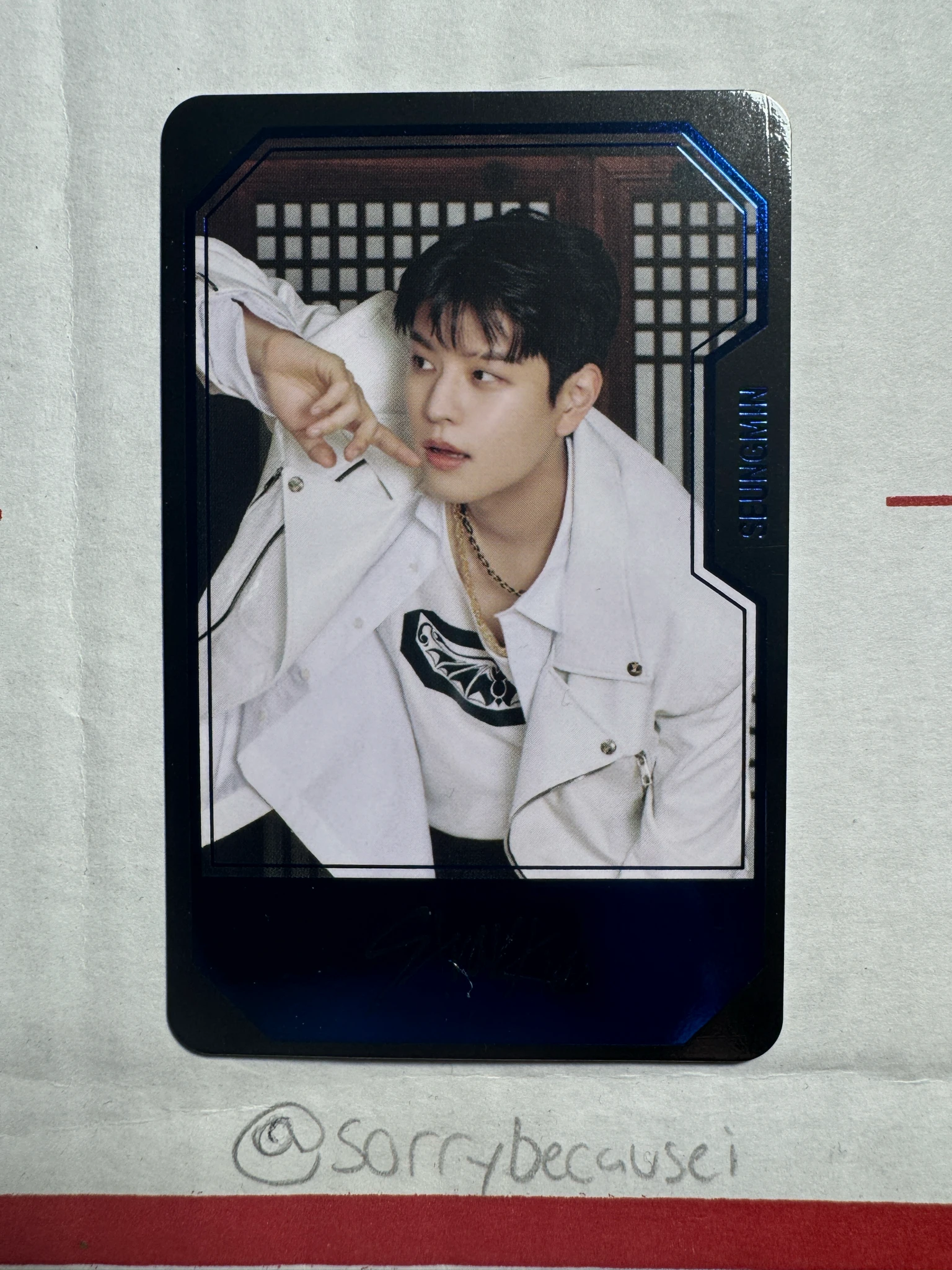 Stray Kids Seungmin Stray Kids - Seungmin - HOP Album Limited version listing photo 1