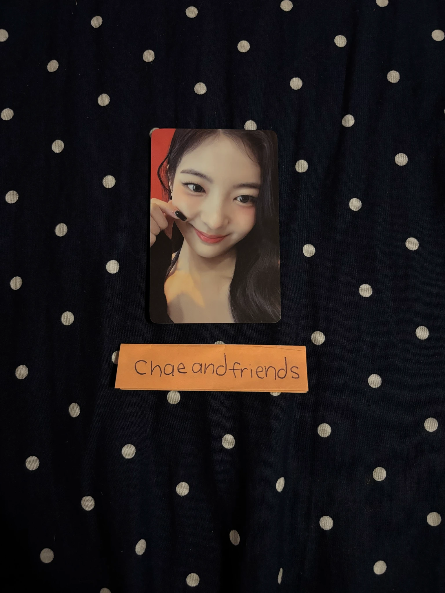 ITZY Lia ITZY - Lia - Cheshire Album withmuu fansign video call round 3 listing photo 1
