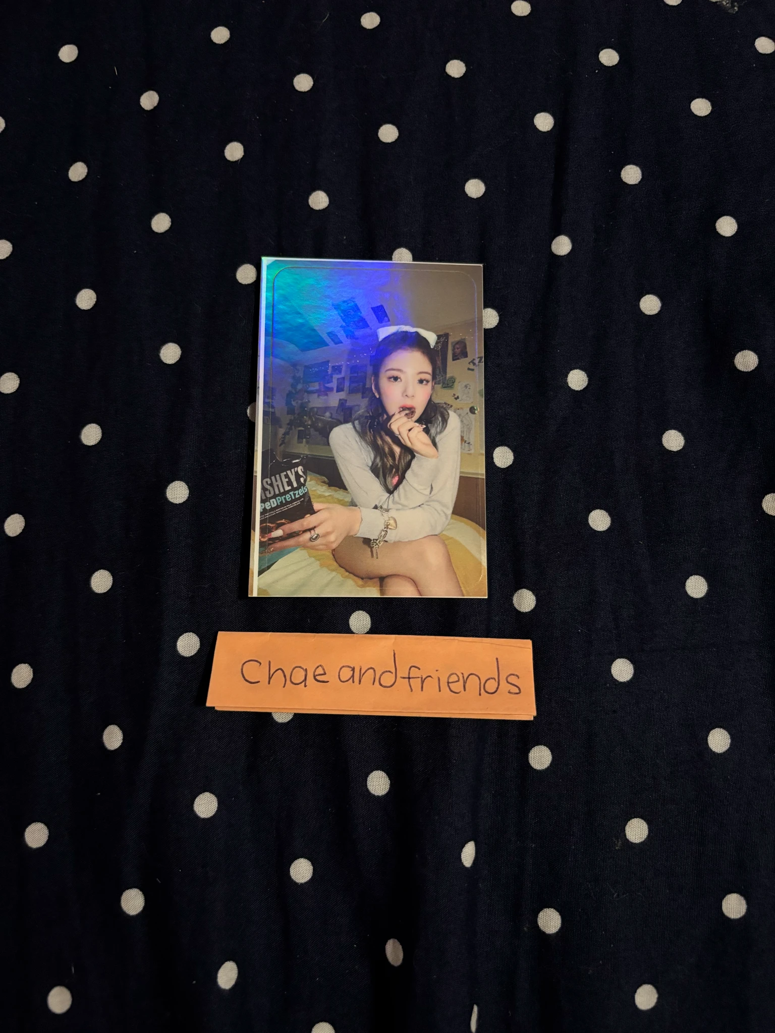 ITZY Lia ITZY - Lia - Crazy in Love Album lucky draw sticker holographic (hologram) soundwave listing photo 1