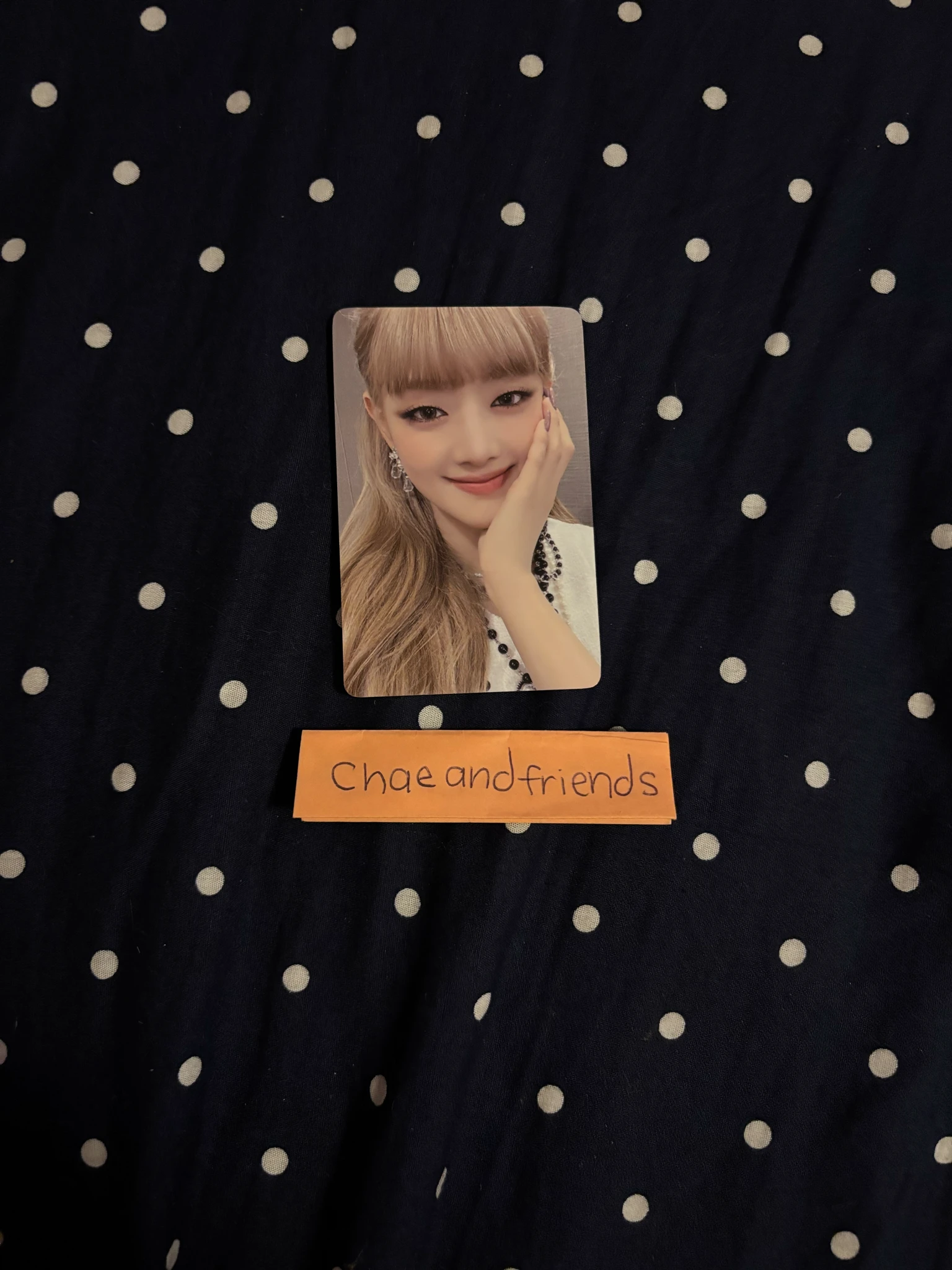 i-dle Minnie (G)I-DLE - Miyeon - I Love Album withmuu fansign round 2 double-sided front side listing photo 1