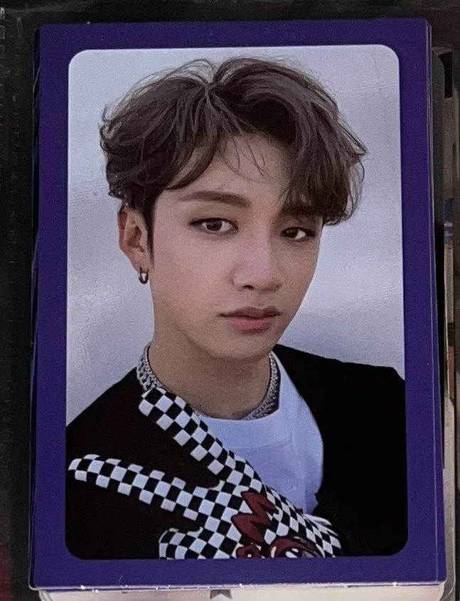 Stray Kids Bang Chan Stray Kids - Bang Chan - Clé: Levanter Album album photocard blue border ver. listing photo 1