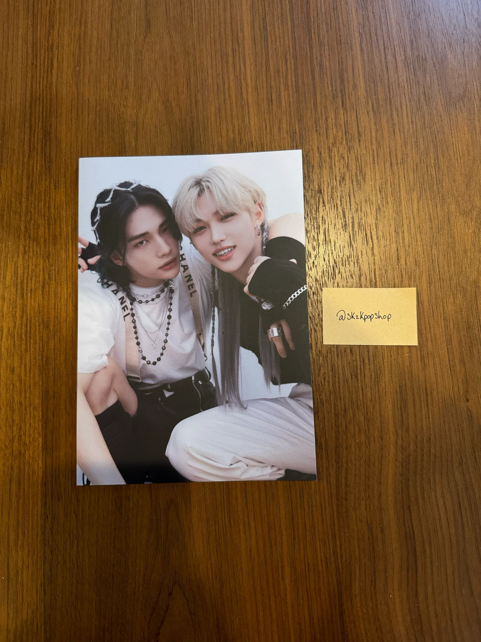 Stray Kids Stray Kids - Hyunjin & Felix - NoEasy Album album inclusion folded poster standard version listing photo 1