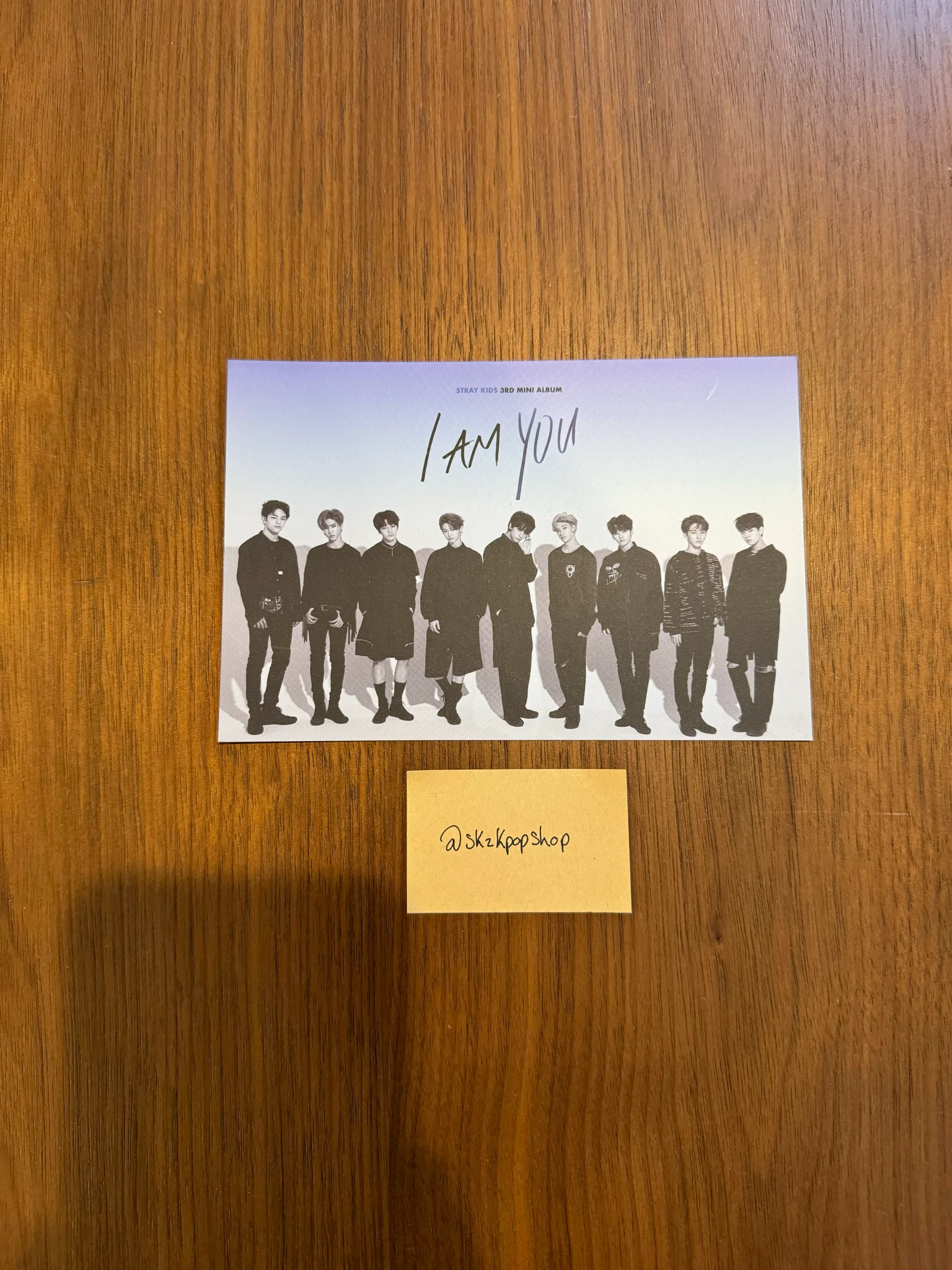 Stray Kids Stray Kids - I am YOU Album pob (pre-order benefit) postcard listing photo 1