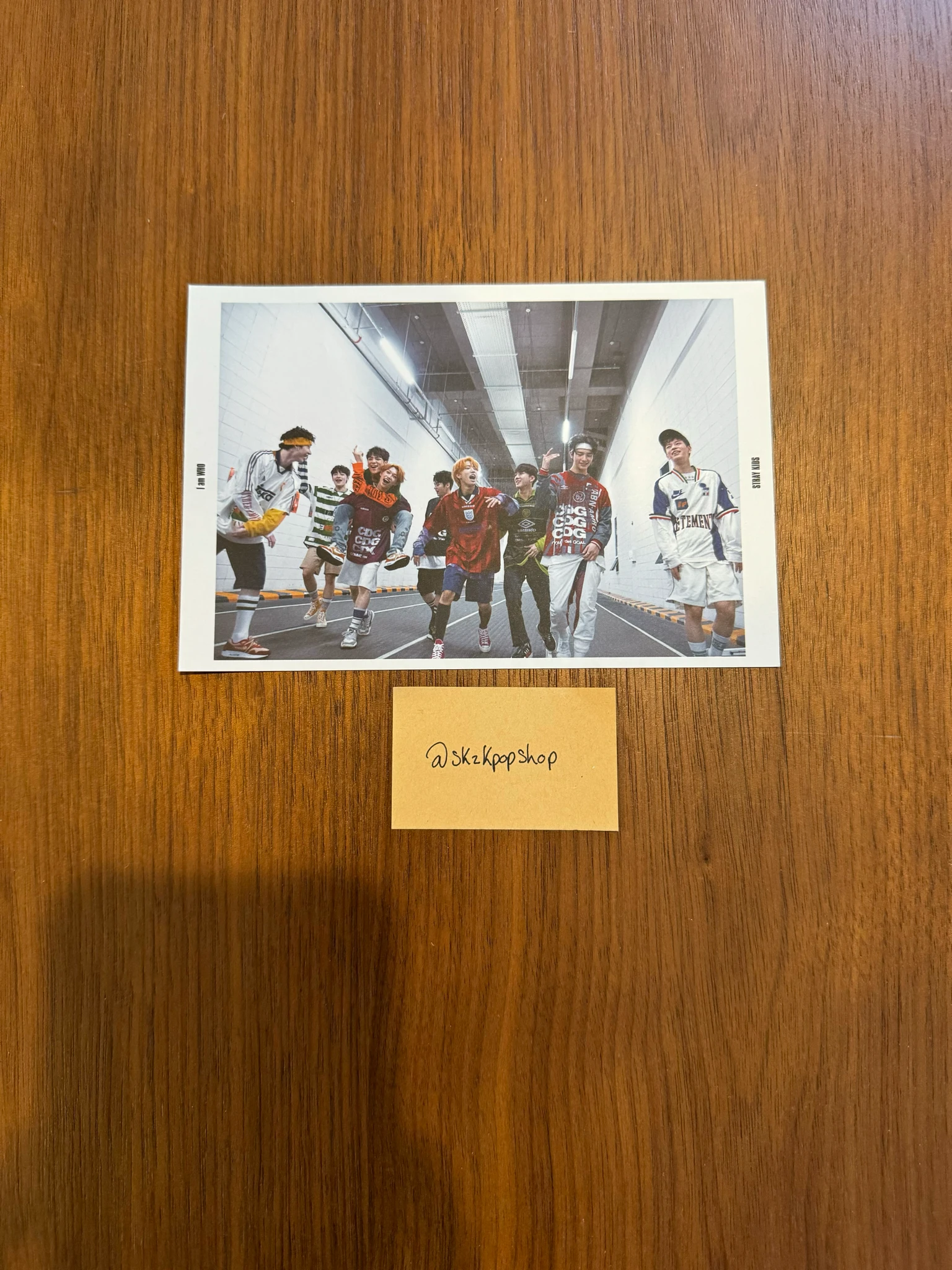 Stray Kids Stray Kids - I am WHO? Album pob (pre-order benefit) postcard listing photo 1