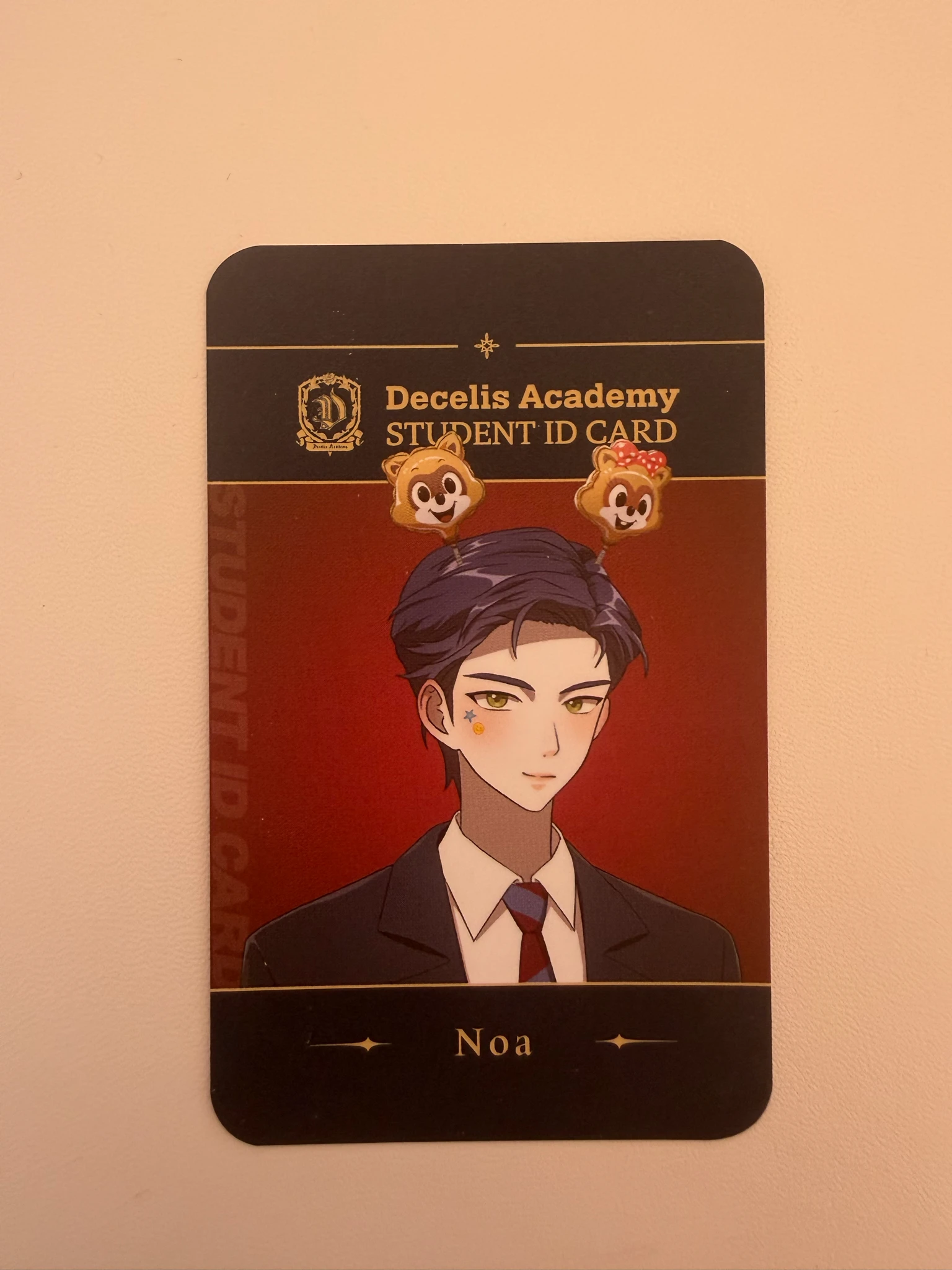 ENHYPEN Ni-ki ENHYPEN - Ni-ki - Enhypen x Dark Moon Event id card character card version lotte world 2023 version listing photo 1