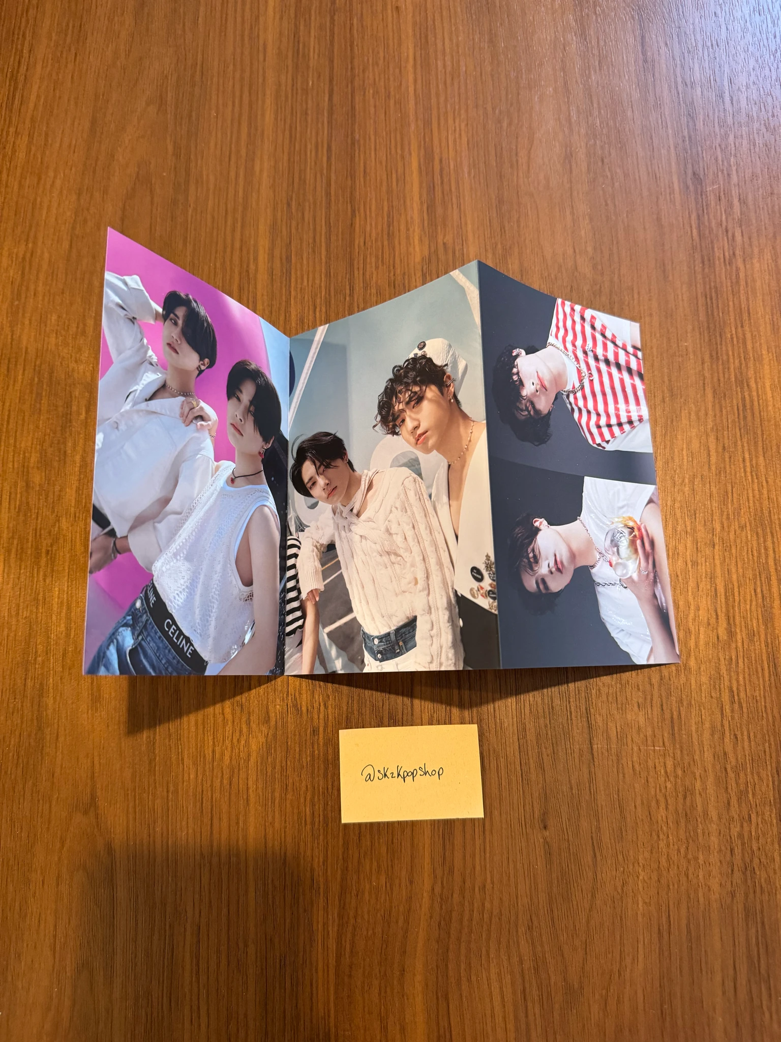 Stray Kids Stray Kids - HAN & I.N - Maxident Album case version album inclusion unit mini folded poster listing photo 1