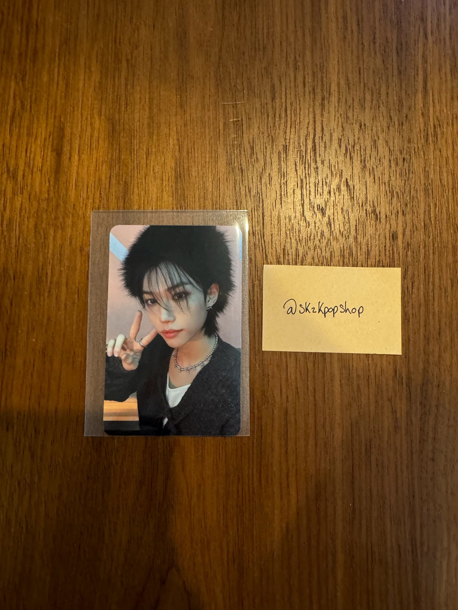 Stray Kids Felix Stray Kids - Felix - 5-STAR Album album photocard double-sided front side listing photo 1