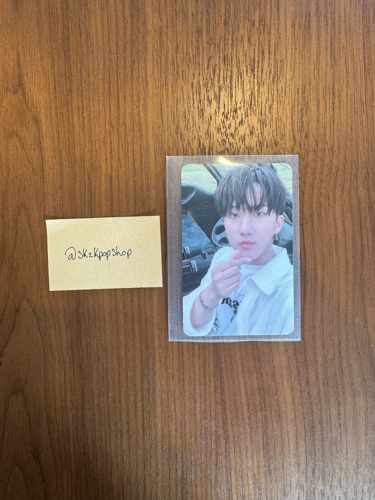 Stray Kids Changbin Stray Kids - Changbin - Clé 2: Yellow Wood Album album photocard outdoor ver. listing photo 1