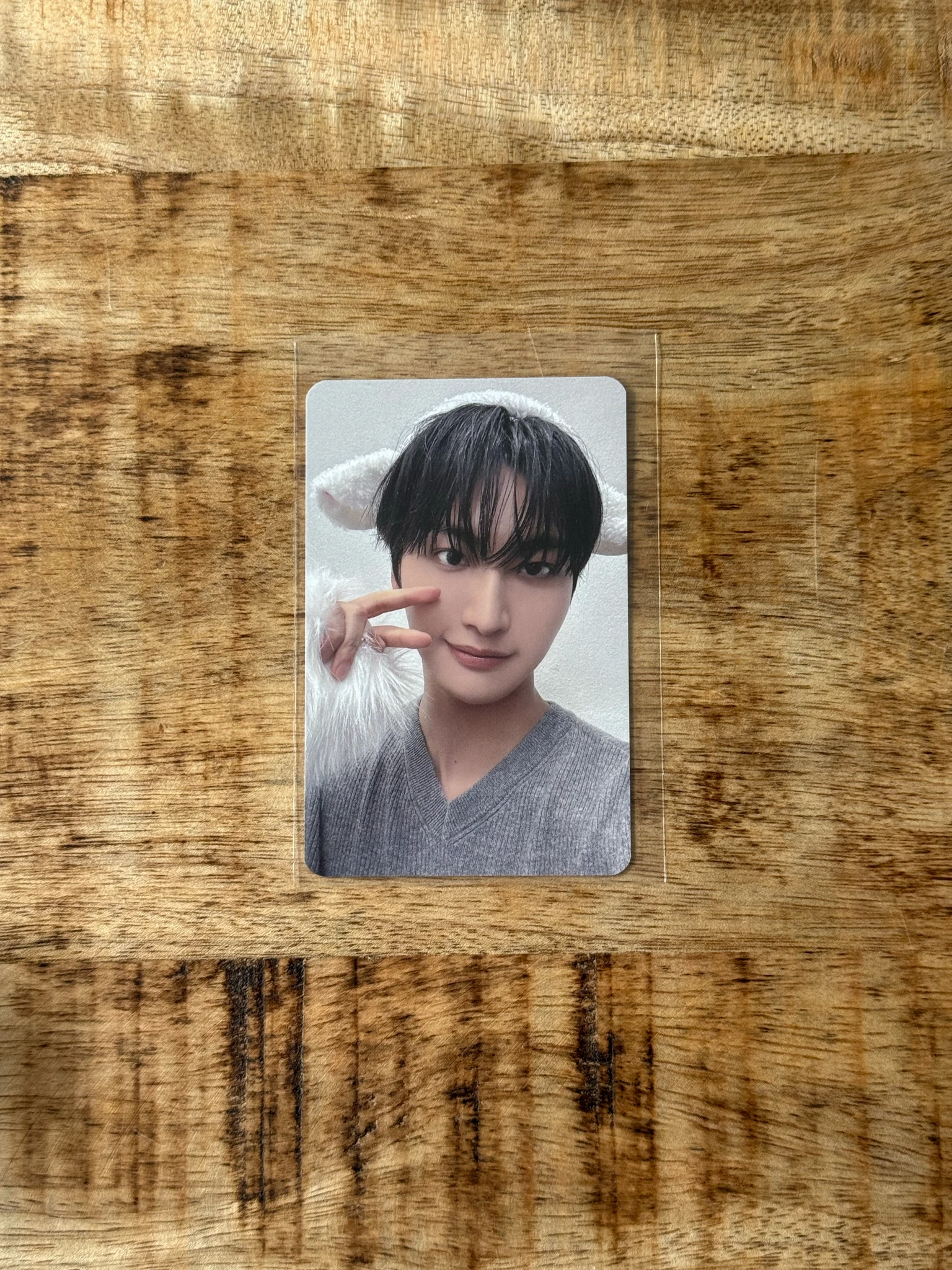 ATEEZ Seonghwa ATEEZ - Seonghwa - Golden Hour : Part.4 Album makestar pob (pre-order benefit) fansign round 5 listing photo 1