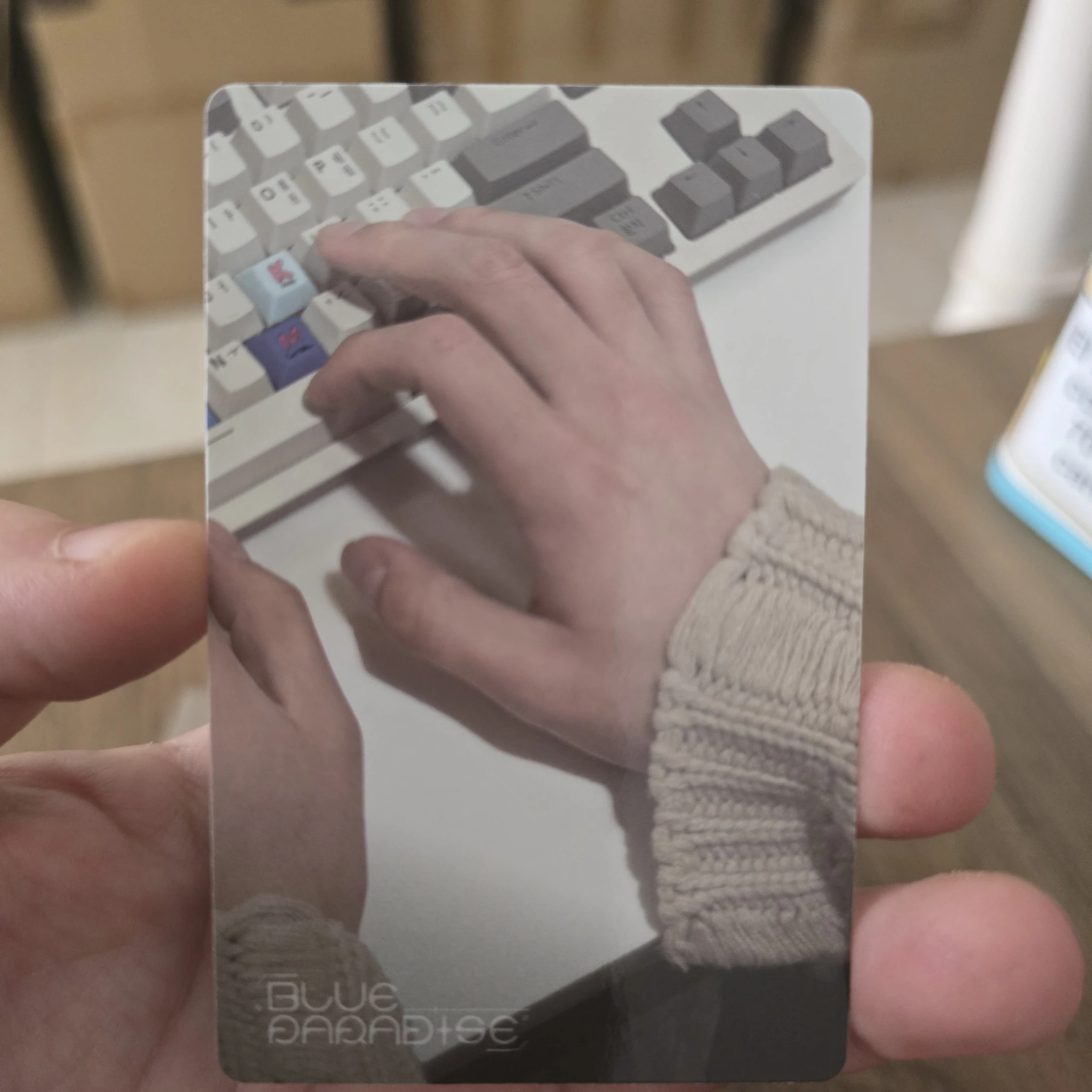 ZEROBASEONE Gunwook ZEROBASEONE - Gunwook - Blue Paradise Album album photocard keycap version listing photo 1