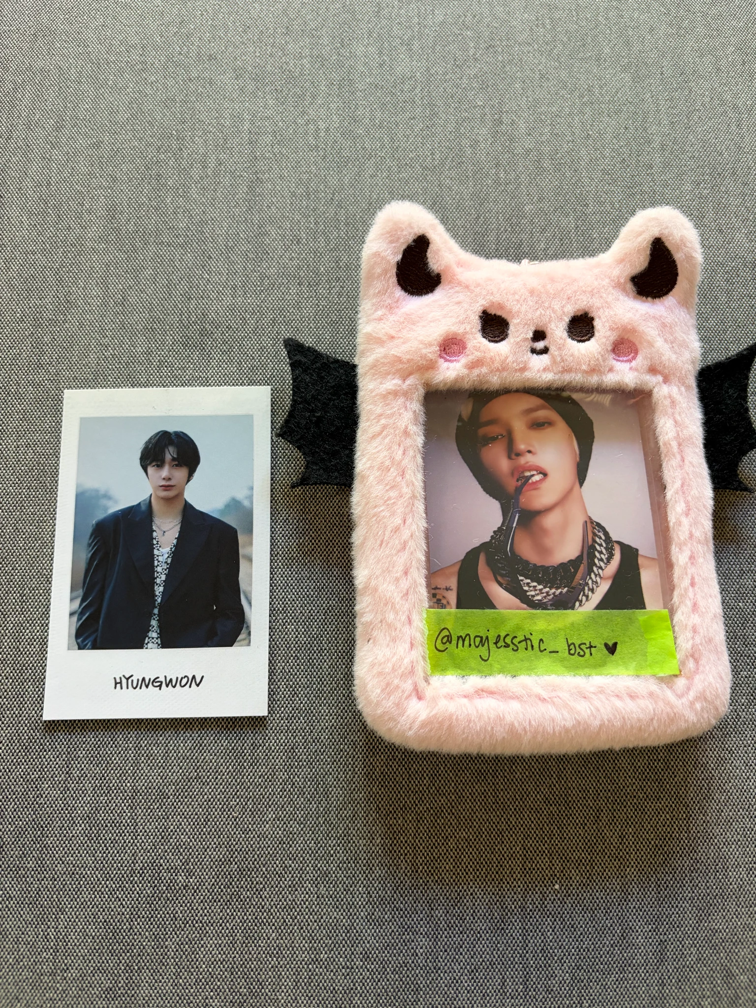 MONSTA X Hyungwon MONSTA X - Hyungwon - Shape of Love Album album photocard album inclusion polaroid pob (pre-order benefit) listing photo 1