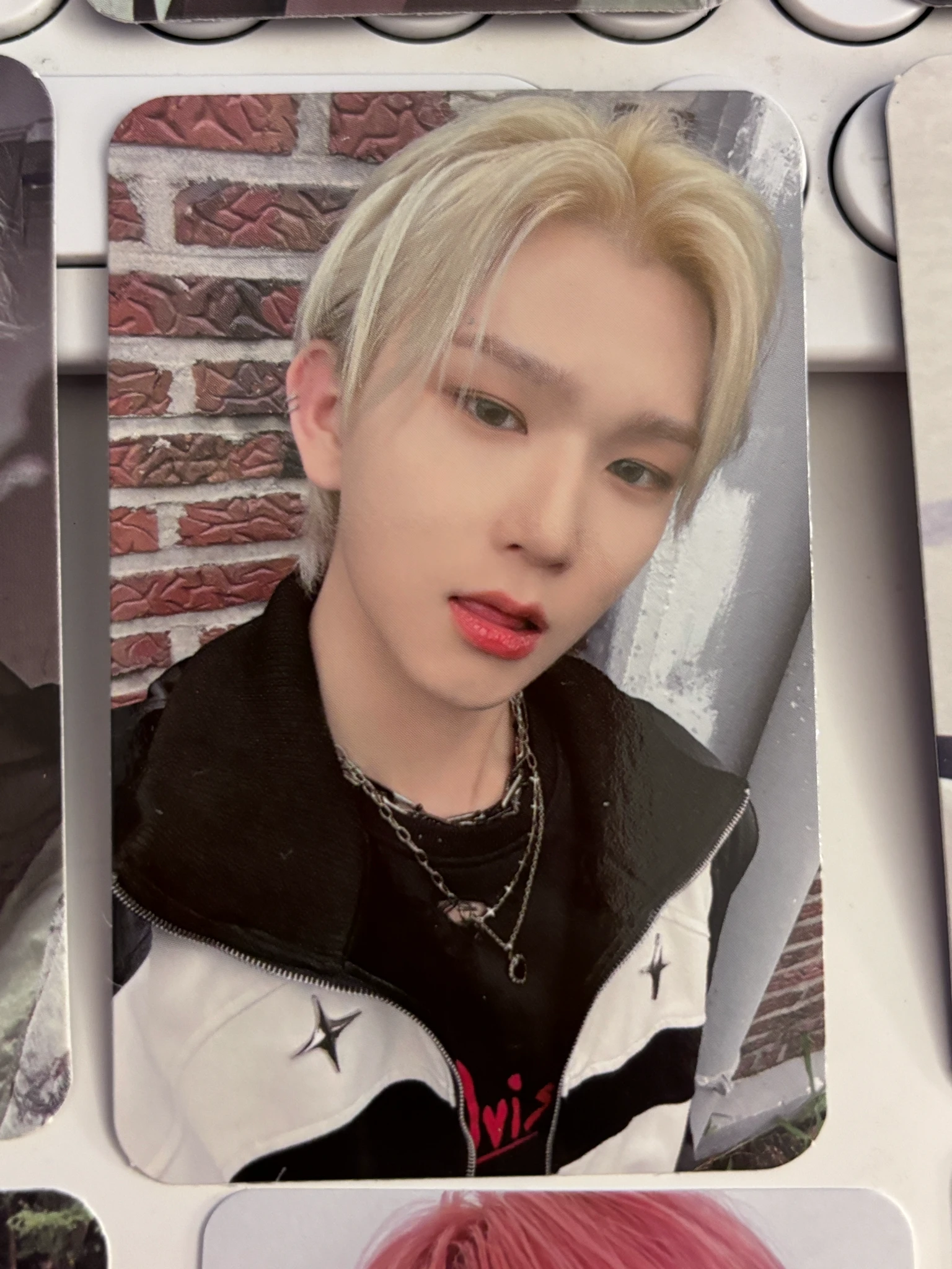EPEX Baekseung EPEX - Baekseung - Prelude of Anxiety Chapter 2. 'Can We Surrender?' Album album photocard silver shot version listing photo 1