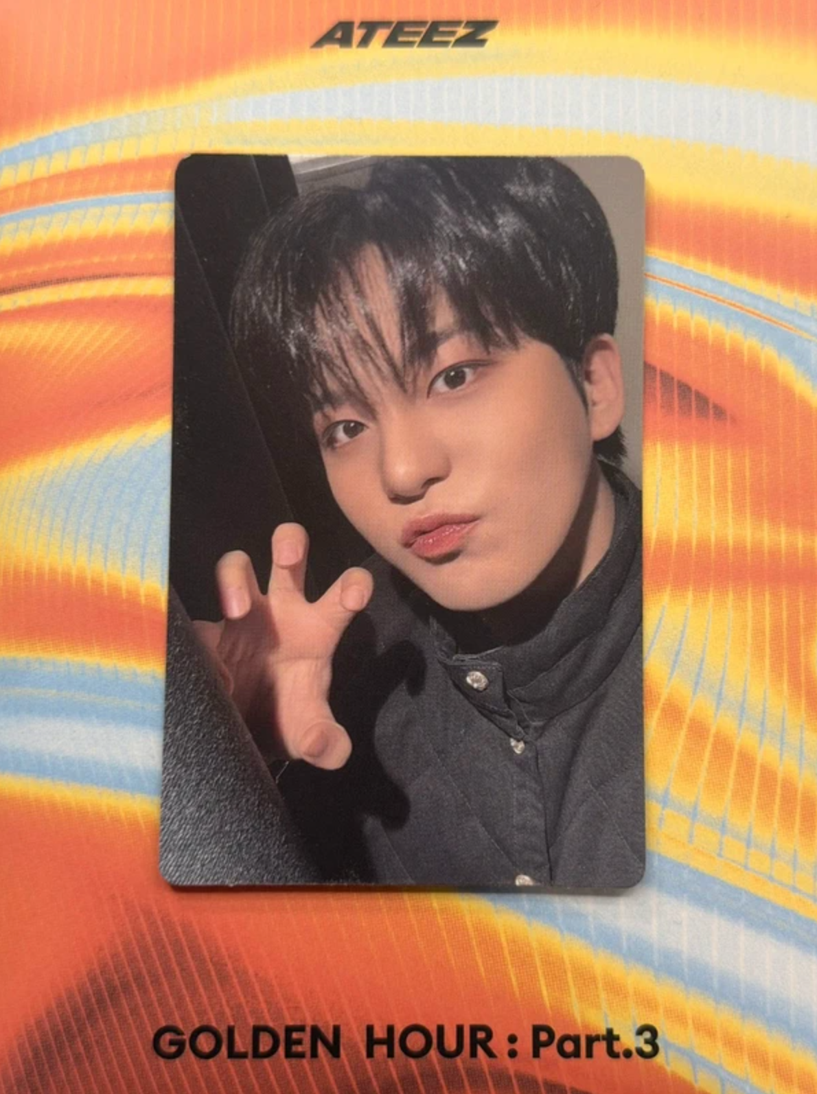 ATEEZ Jongho ATEEZ - Jongho - Golden Hour : Part.3 Album poca album listing photo 1