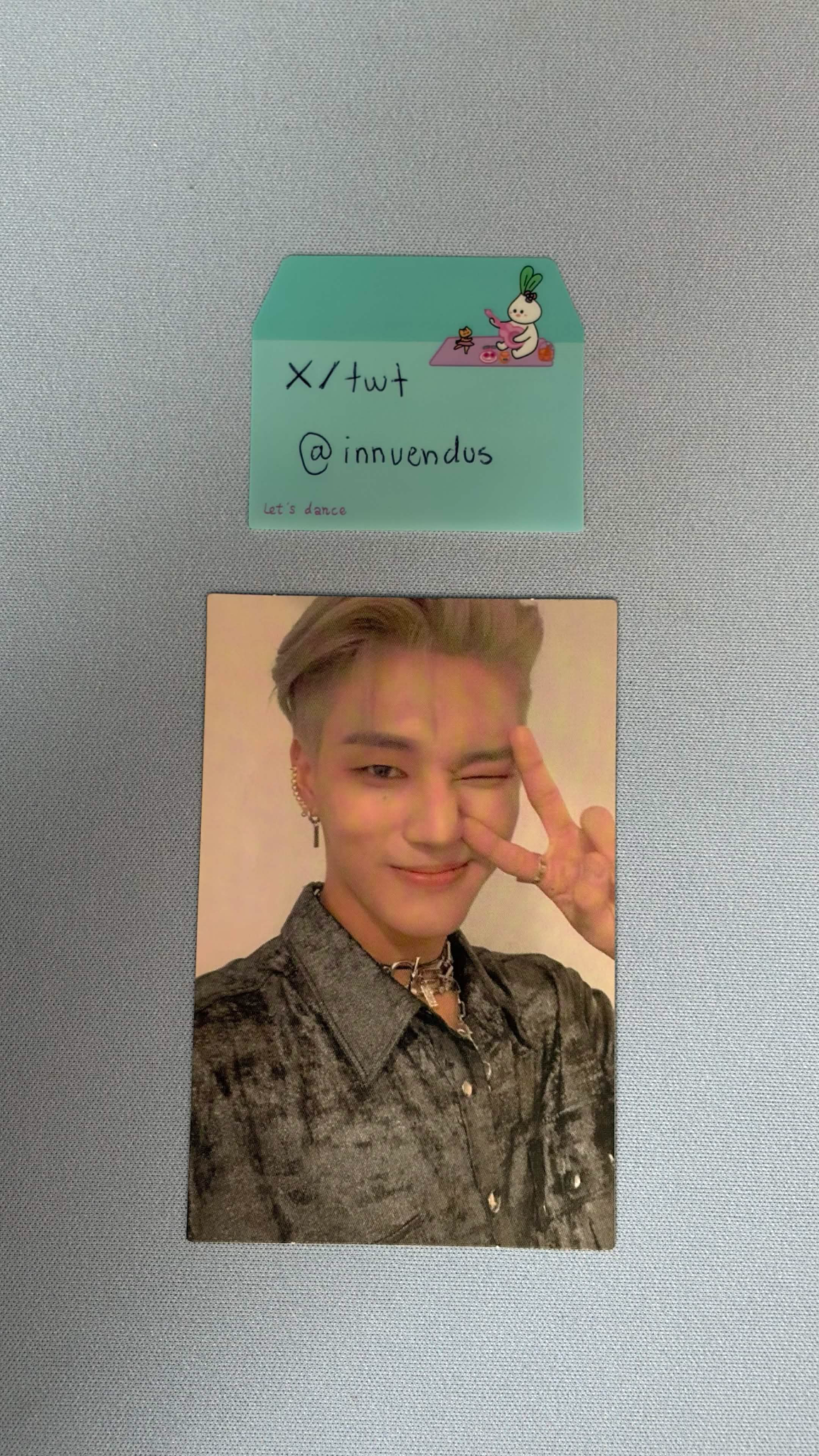 ATEEZ Wooyoung ATEEZ - Wooyoung - TREASURE EP.FIN : All To Action Album album photocard a ver. listing photo 1