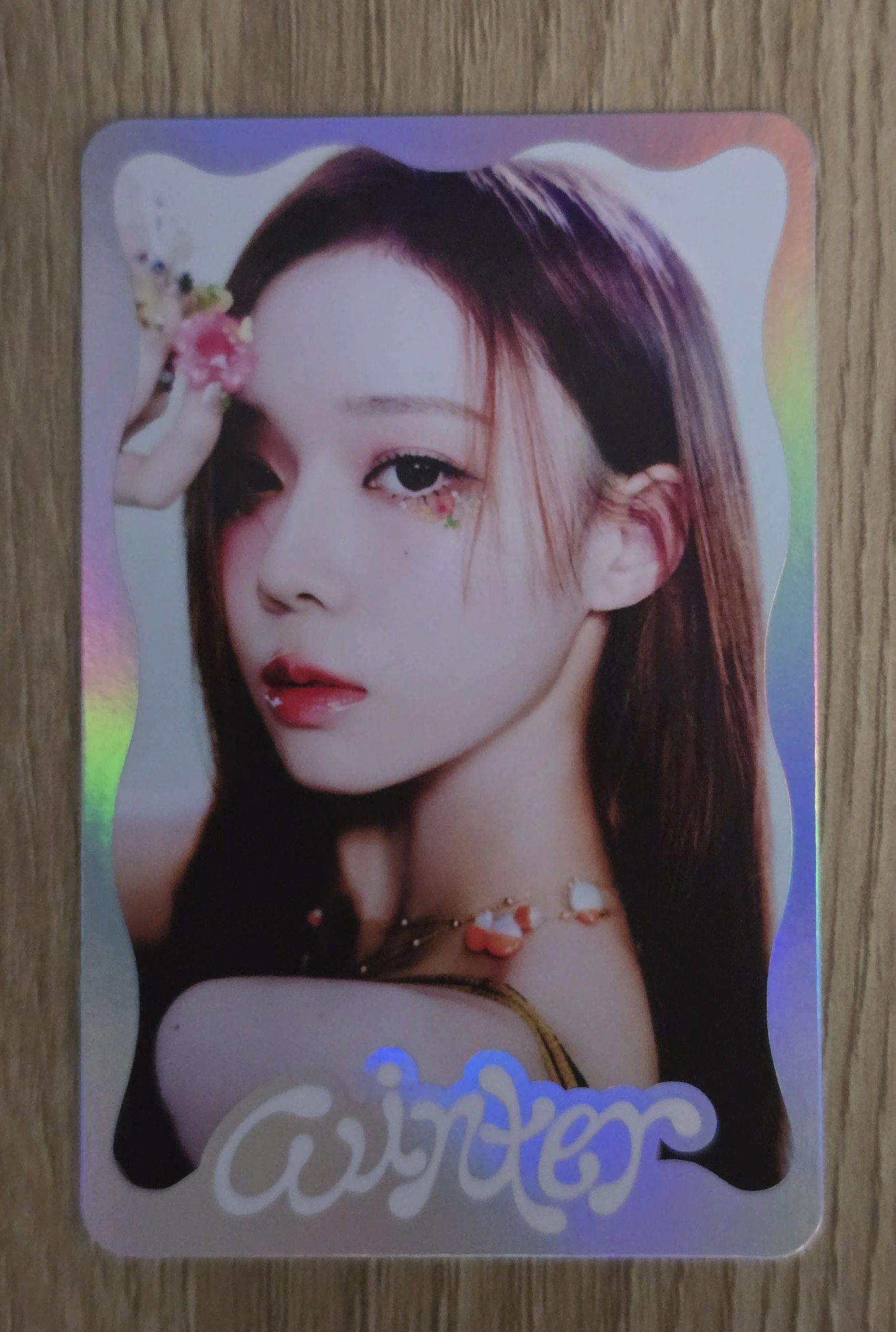 aespa Winter aespa - Winter - Better Things Album A version merch photocard trading card holographic (hologram) listing photo 1
