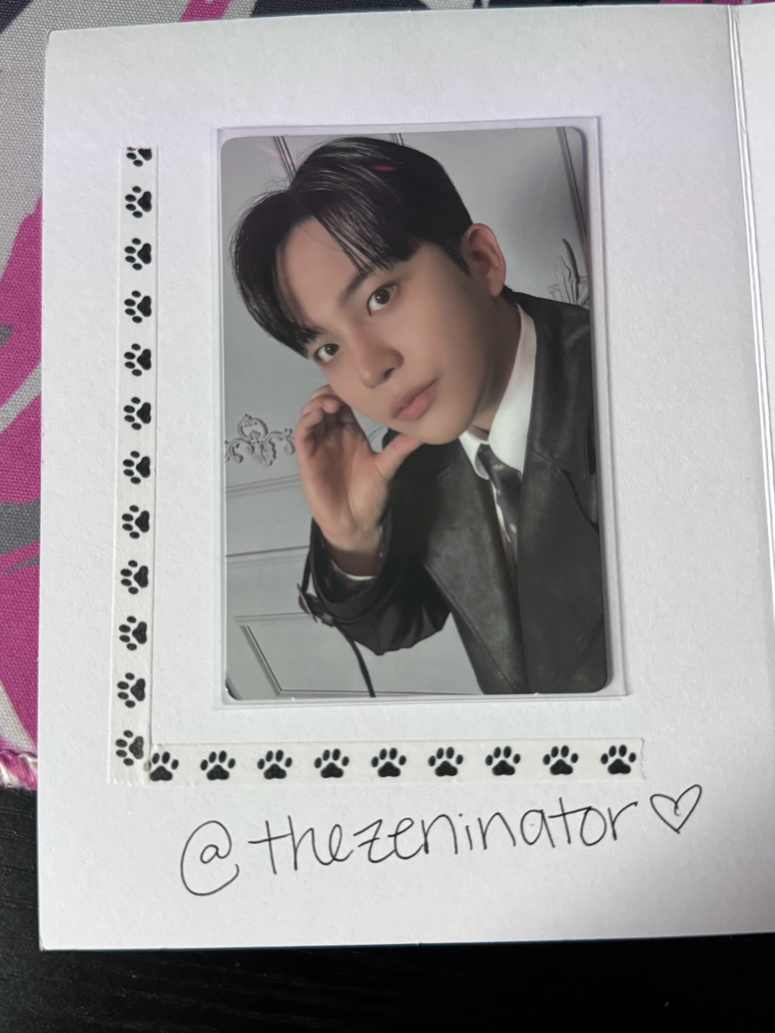 ATEEZ Jongho ATEEZ - Jongho - Golden Hour : Part.4 Album album photocard poca album listing photo 1