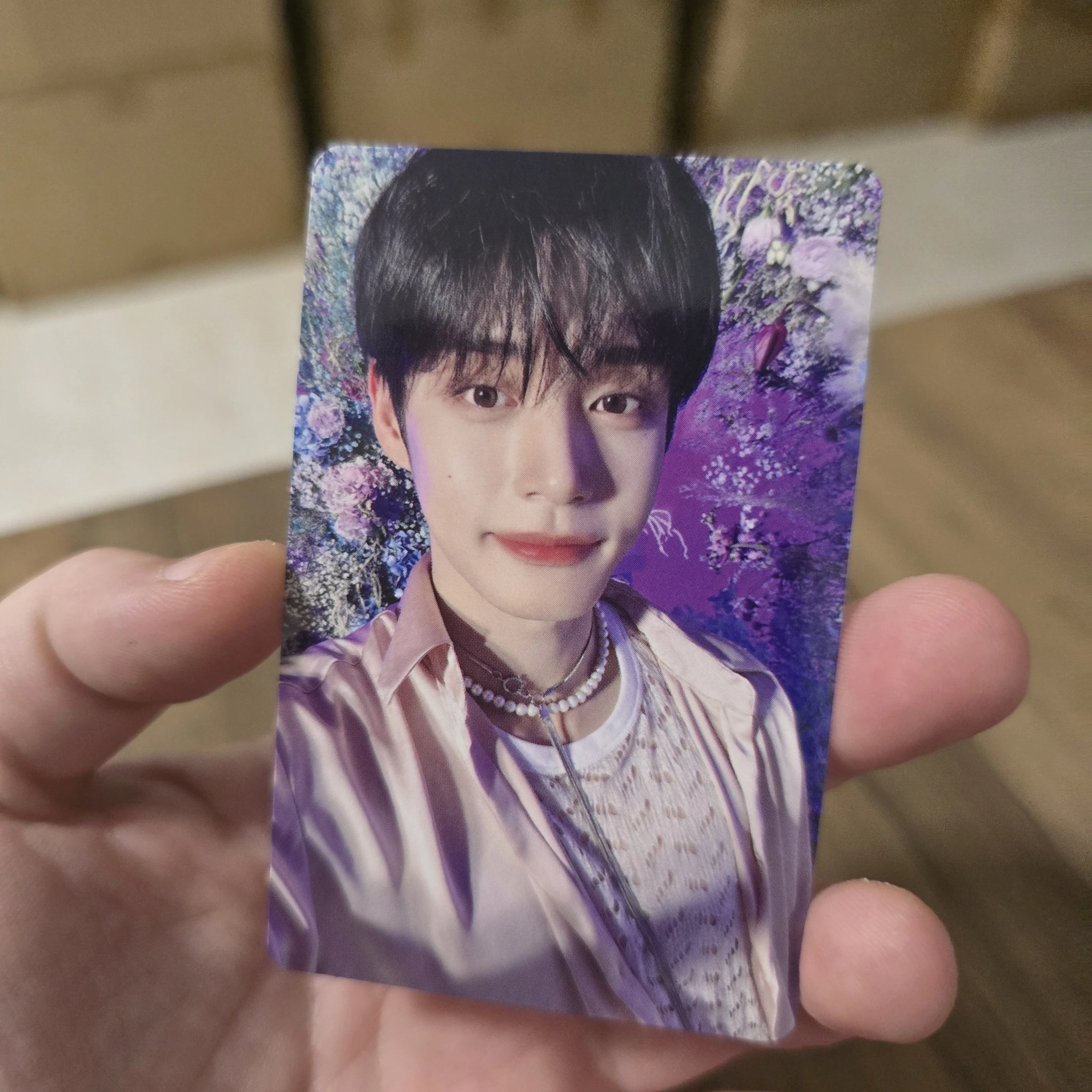 ZEROBASEONE Jiwoong ZEROBASEONE - Jiwoong - Yura Yura (ゆらゆら -運命の花-) Album album photocard japanese album limited A Version listing photo 1