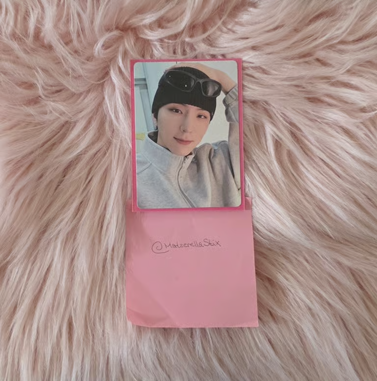 MONSTA X Kihyun MONSTA X - Kihyun - Unfold Album album photocard digipack version english album listing photo 1