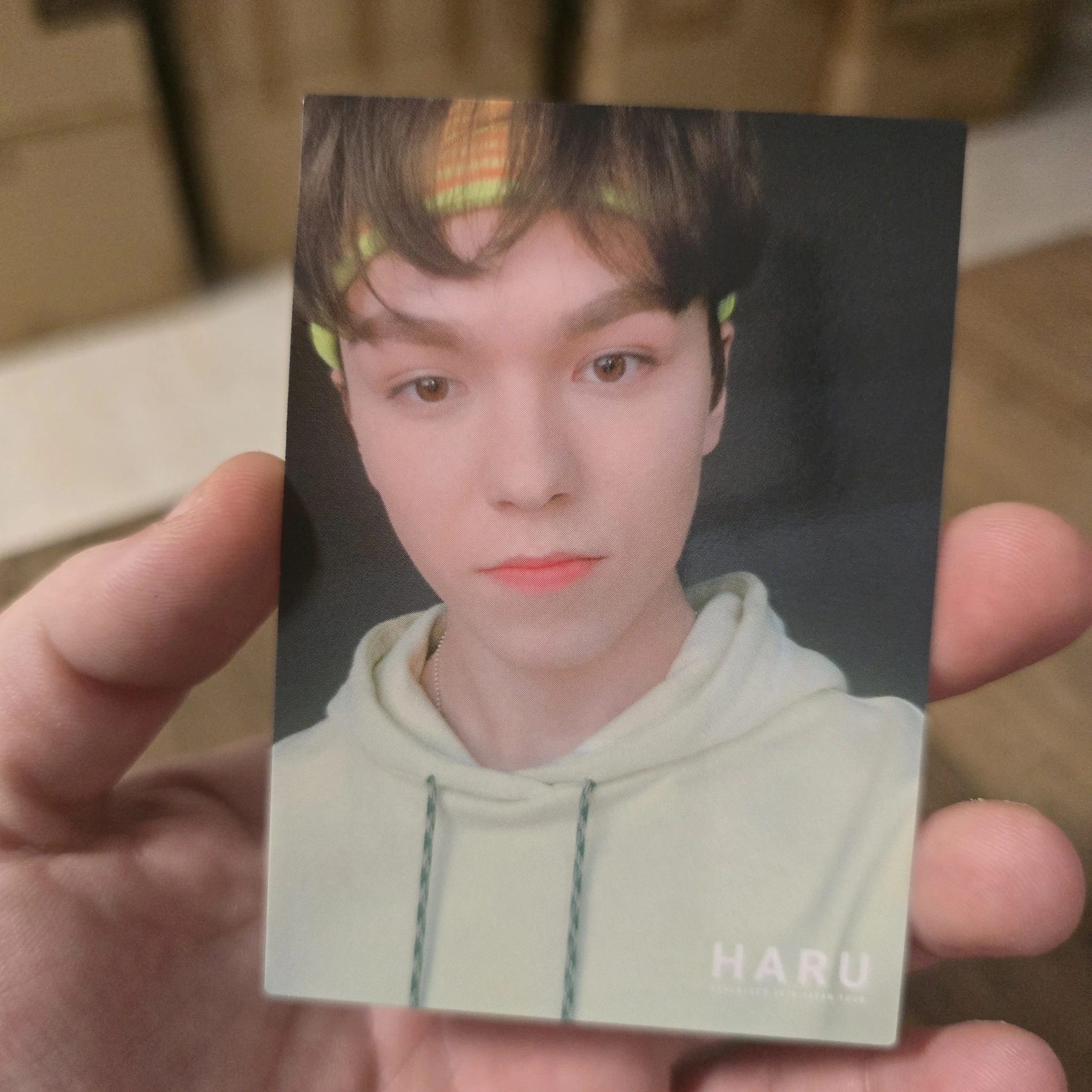 SEVENTEEN Vernon SEVENTEEN - Vernon - Haru tour Event trading card selfie non-standard size listing photo 1