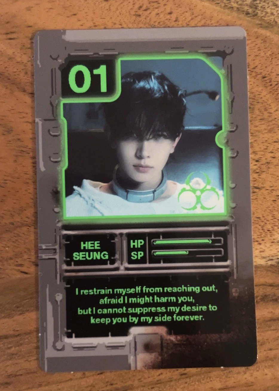 ENHYPEN Evan (Heeseung) ENHYPEN - Heeseung - DESIRE: UNLEASH Album engene ver. listing photo 1