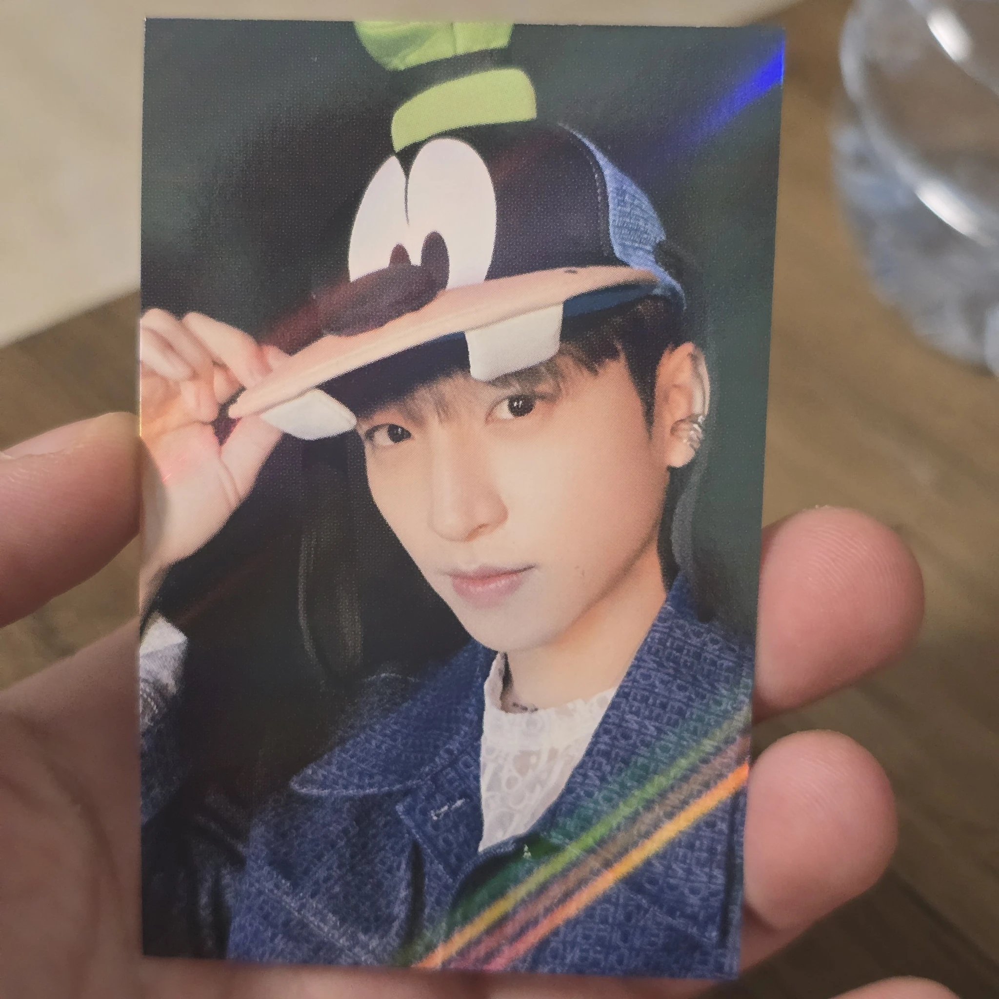 THE BOYZ Sangyeon THE BOYZ - Sangyeon - Thrill-ing Album makestar round 1 video call/fancall holographic (hologram) listing photo 1