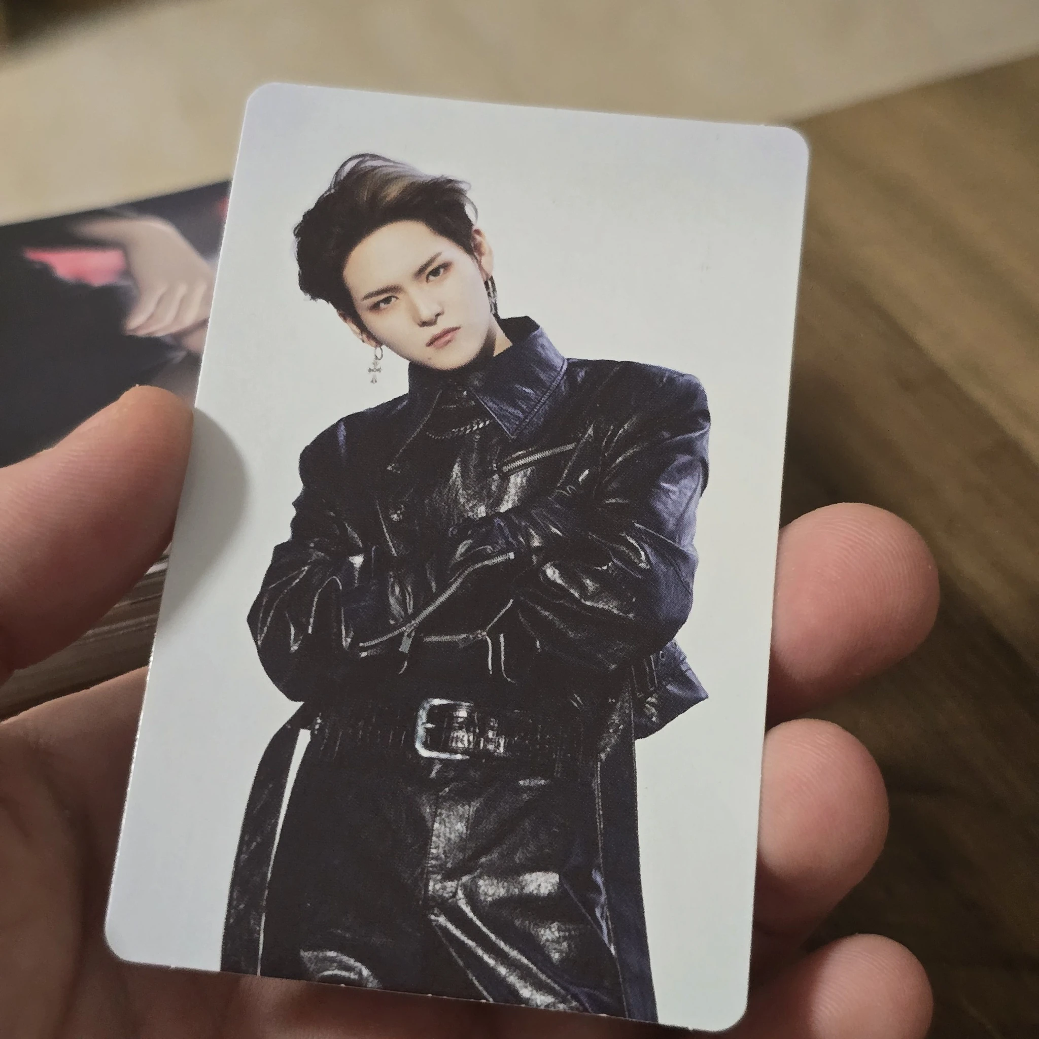 TREASURE Yoshi TREASURE - Yoshi - REBOOT Album album photocard photobook version version 1 concept photocard listing photo 1