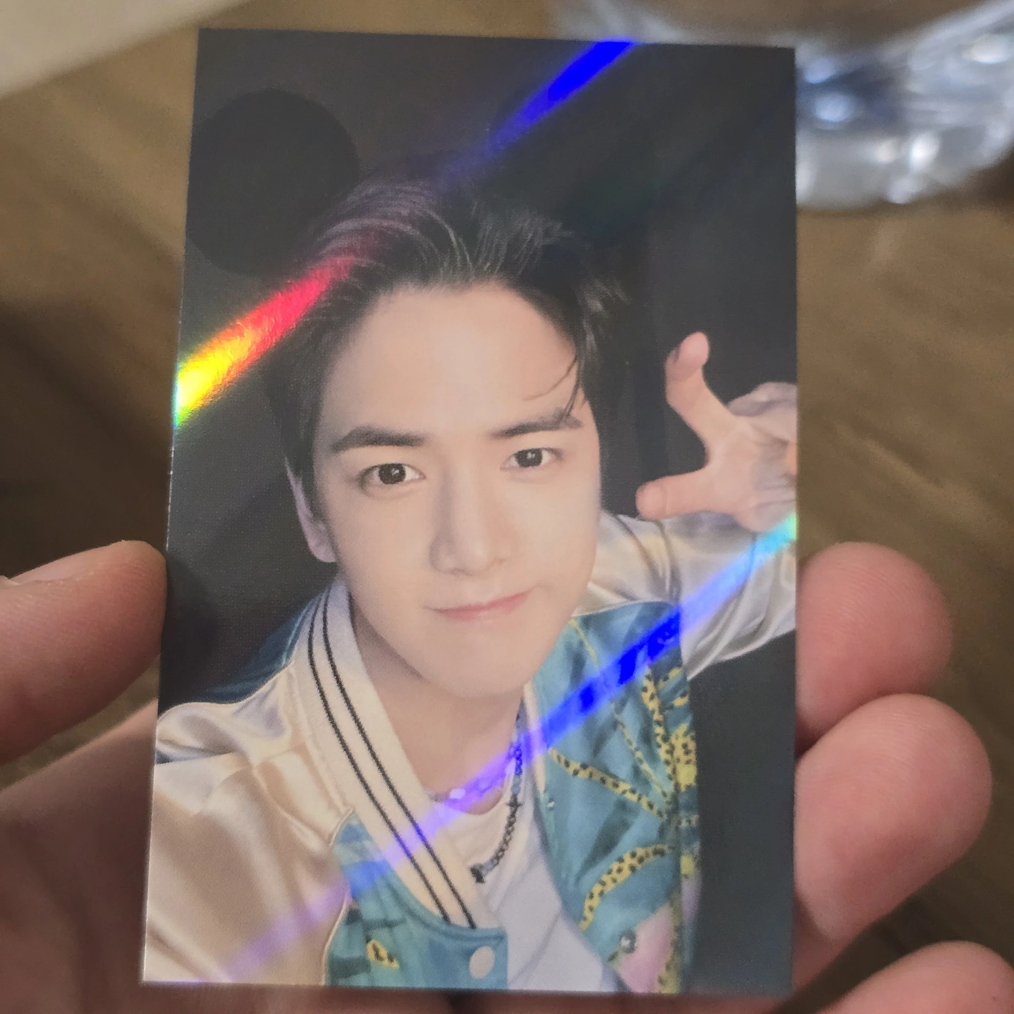 THE BOYZ Younghoon THE BOYZ - Younghoon - Thrill-ing Album makestar round 1 holographic (hologram) video call/fancall listing photo 1