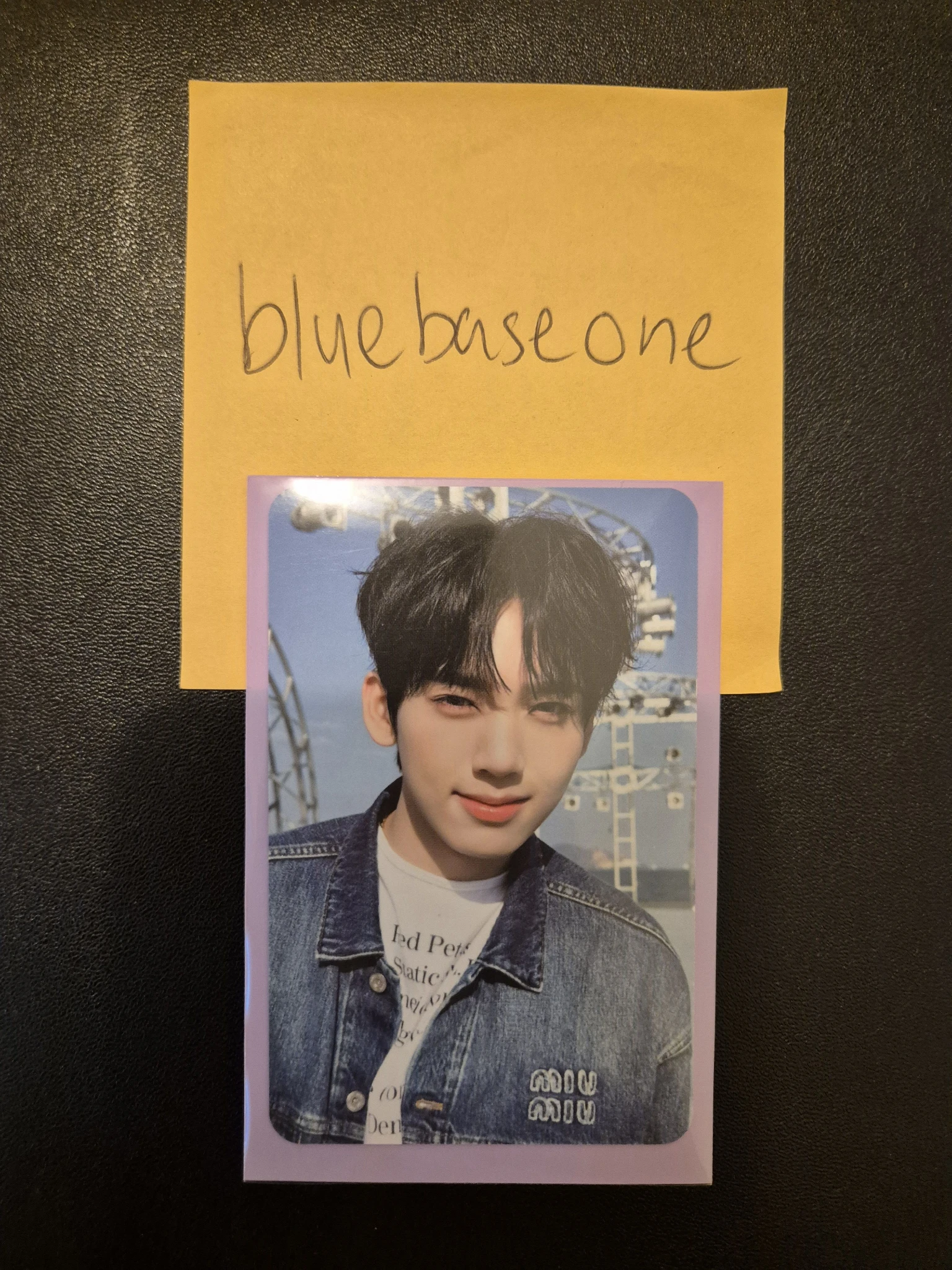 ZEROBASEONE Yujin ZEROBASEONE - Yujin - You had me at HELLO Album double-sided withmuu pob (pre-order benefit) listing photo 1