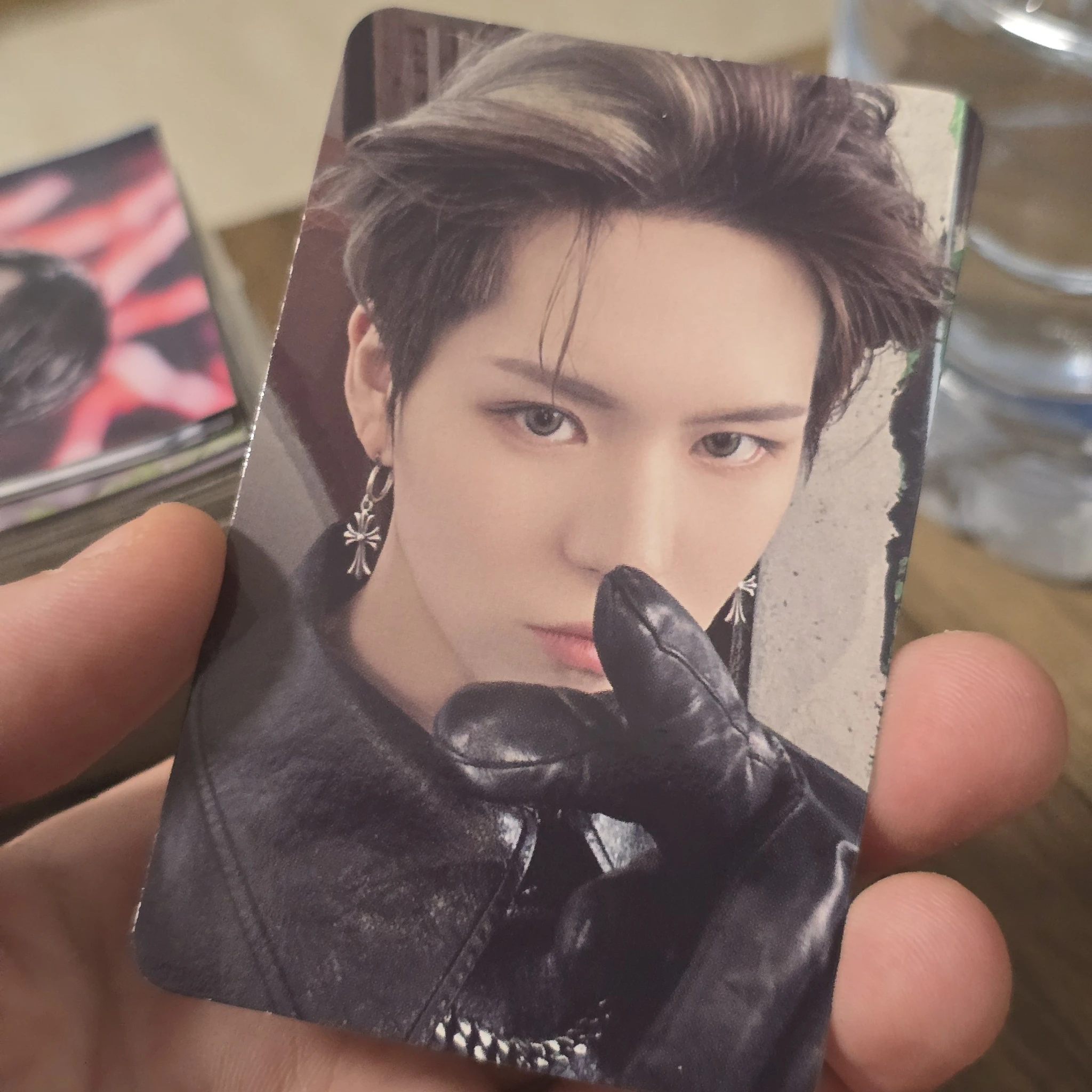TREASURE Yoshi TREASURE - Yoshi - REBOOT Album yg tag version onyx version album photocard selfie listing photo 1