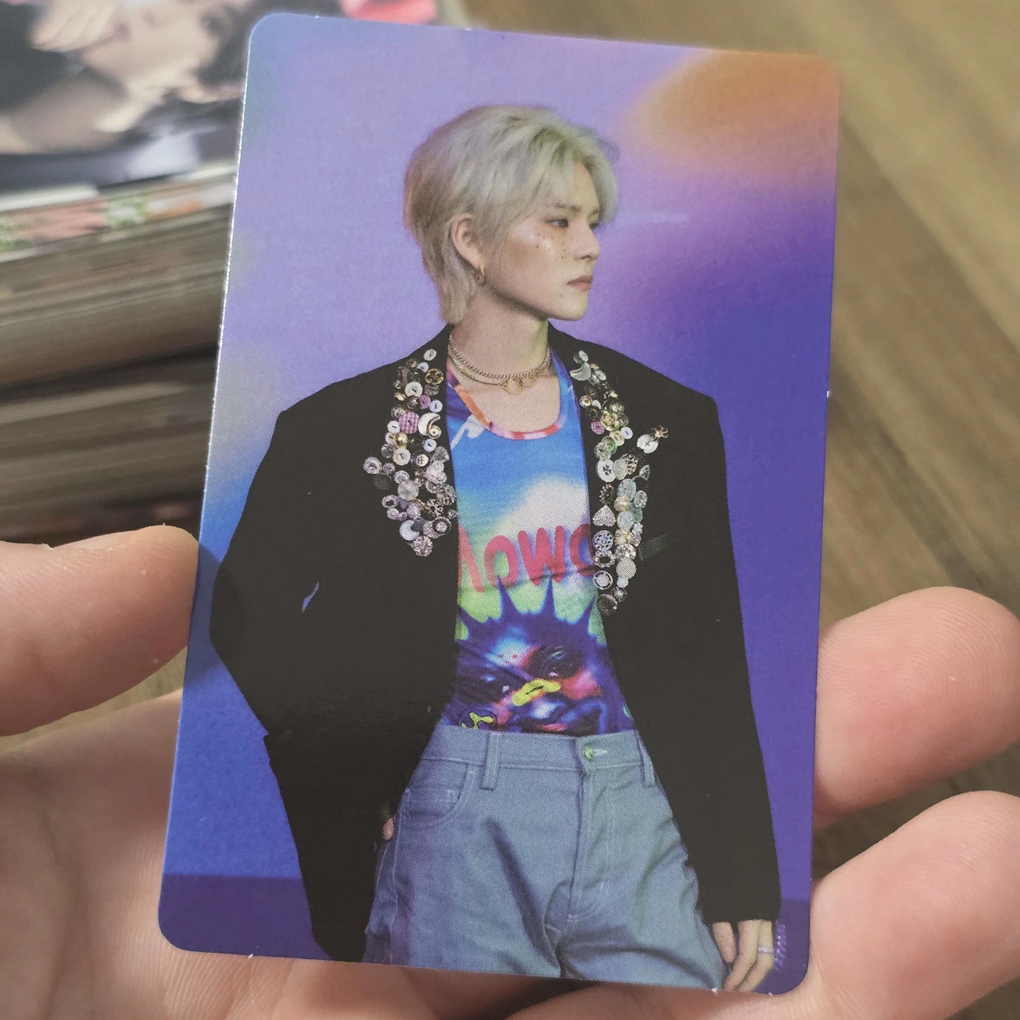 TREASURE Yoshi TREASURE - Yoshi - THE SECOND STEP : CHAPTER TWO Album album photocard yg tag version D version photocard set concept photocard lyric card listing photo 1