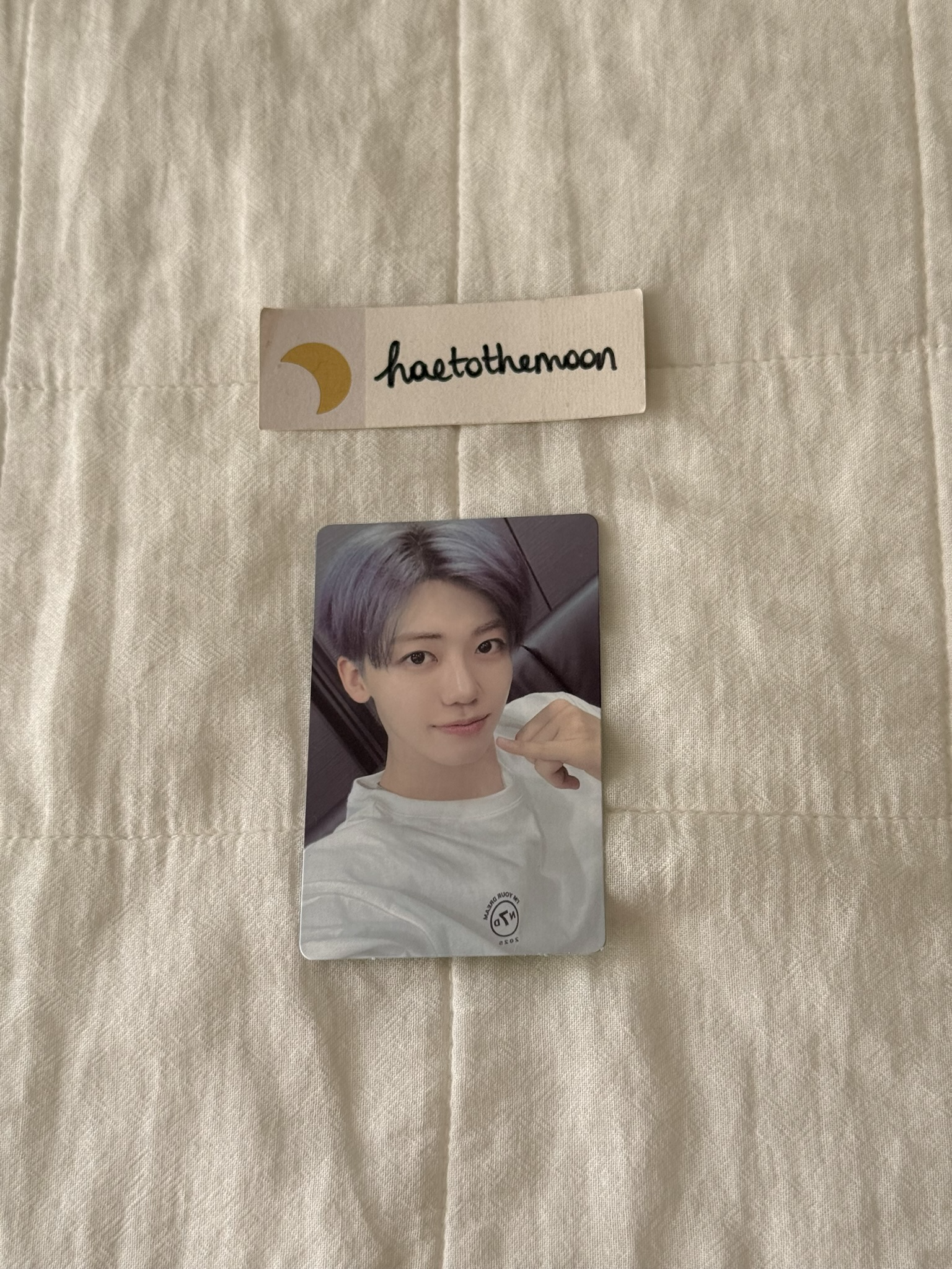 NCT Jaemin NCT - Jaemin - SM ARTIST BIRTHDAY OFFICIAL MD Other 2025 version party card merch photocard listing photo 1