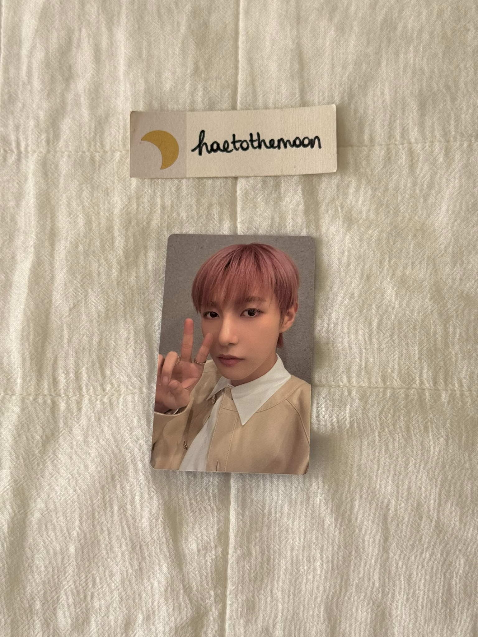 NCT DREAM Renjun NCT DREAM - Renjun - Go Back to the Future Album weverse lucky draw listing photo 1