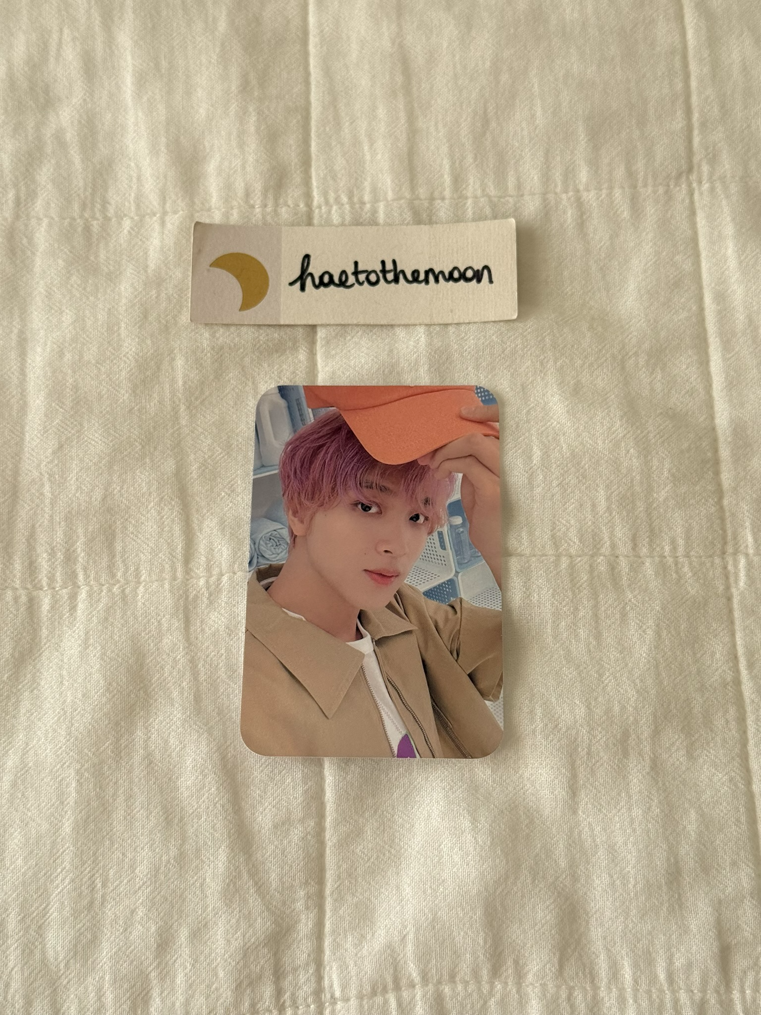NCT DREAM Haechan NCT DREAM - Haechan - Dream Laundry Shop Other cap merch photocard listing photo 1