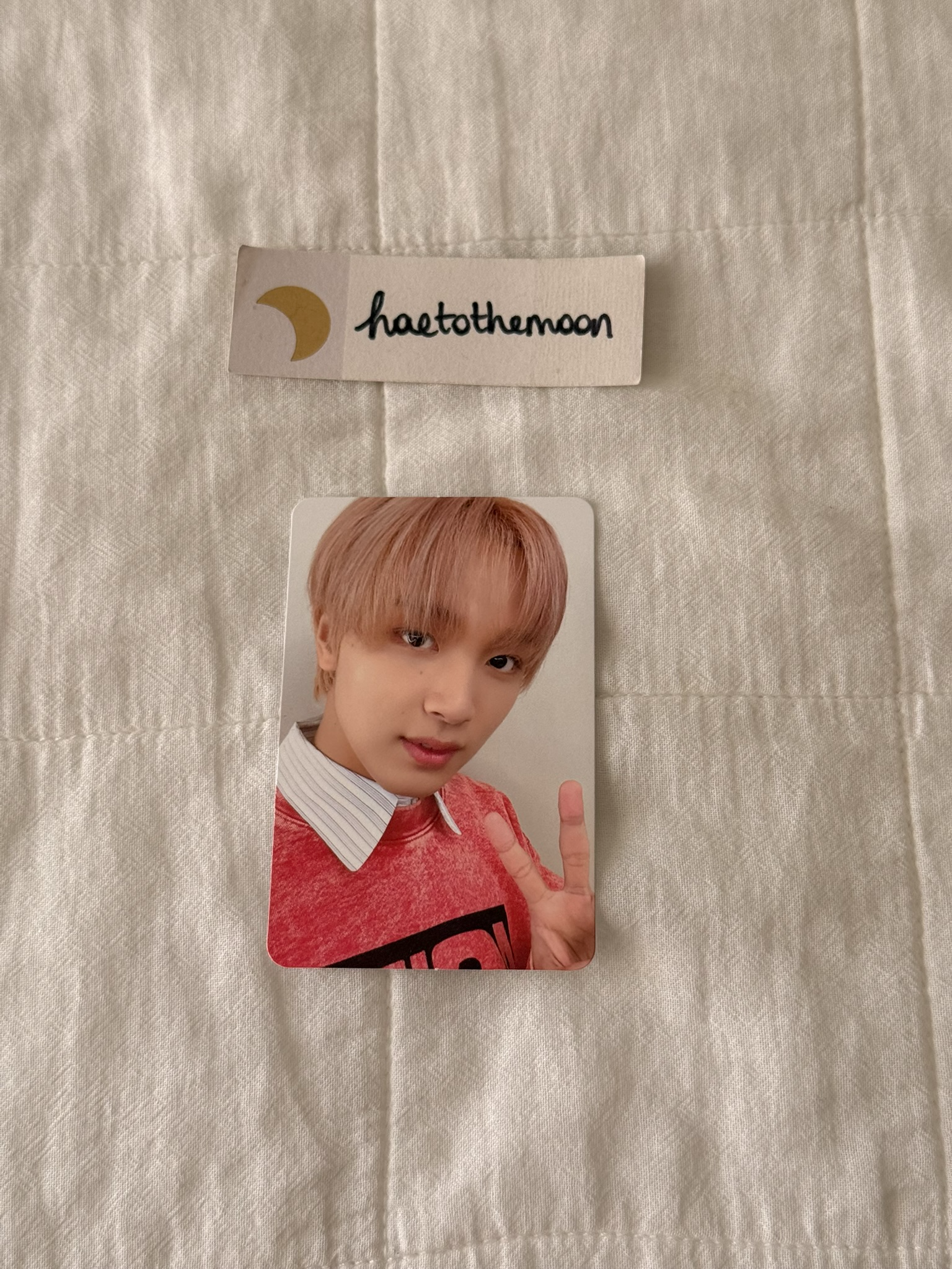NCT DREAM Haechan NCT DREAM - Haechan - NCT DREAM XR Live Special Event: DREAM CINEMA Event merch inclusion listing photo 1
