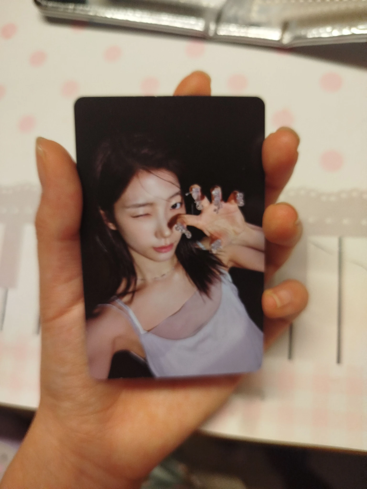 LE SSERAFIM Kazuha LE SSERAFIM - Kazuha - PUREFLOW pt.1 Album album photocard photocard set weverse album version A version listing photo 1