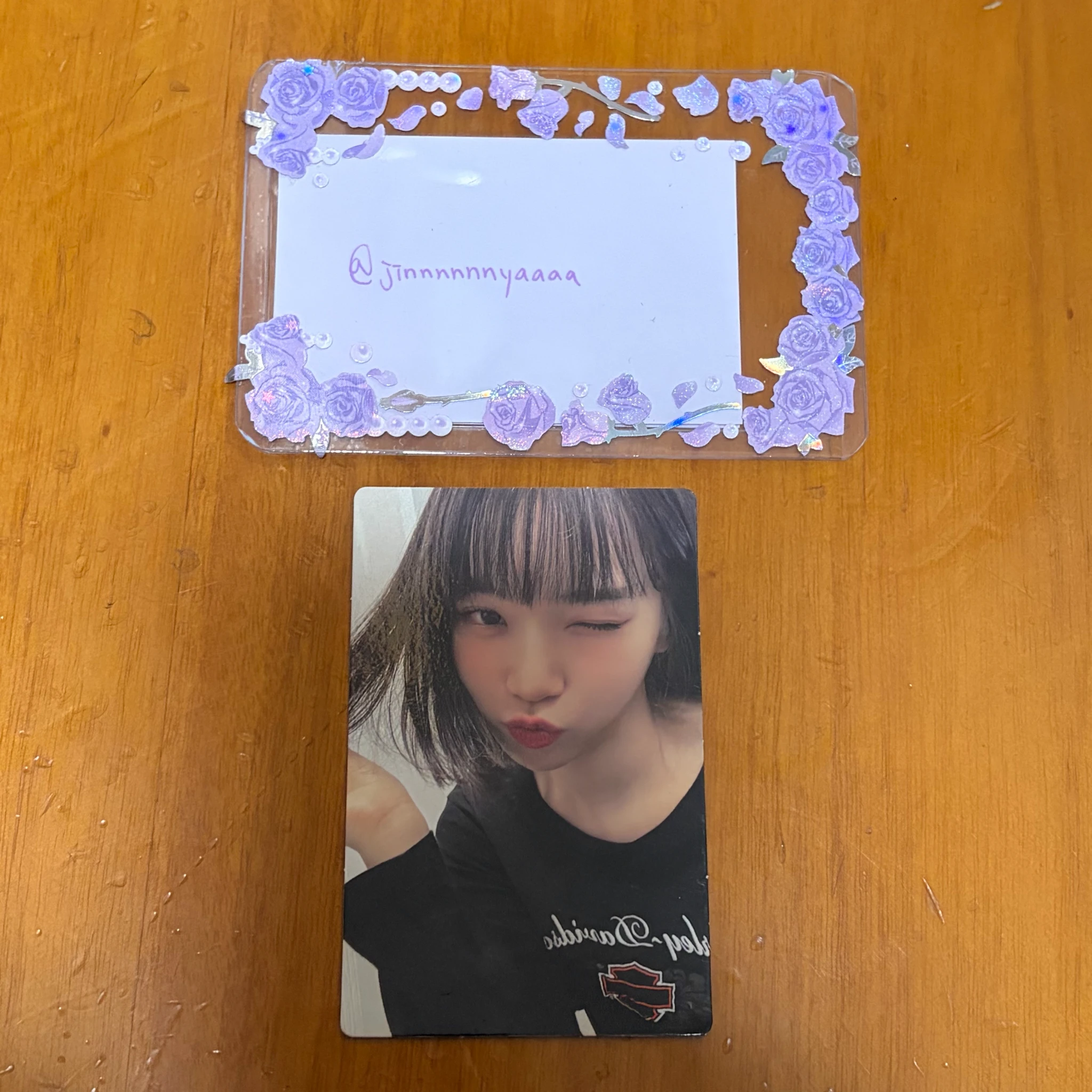 LE SSERAFIM Kim Chaewon LE SSERAFIM - Kim Chaewon - 2023 FEARNOT Welcome Kit Other photocard set listing photo 1