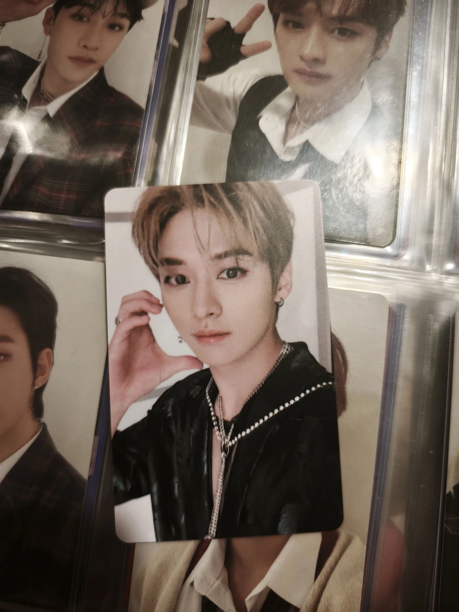 Stray Kids Lee Know Stray Kids - Lee Know - ODDINARY Album soundwave round 1 lucky draw (LD) pvc card listing photo 1