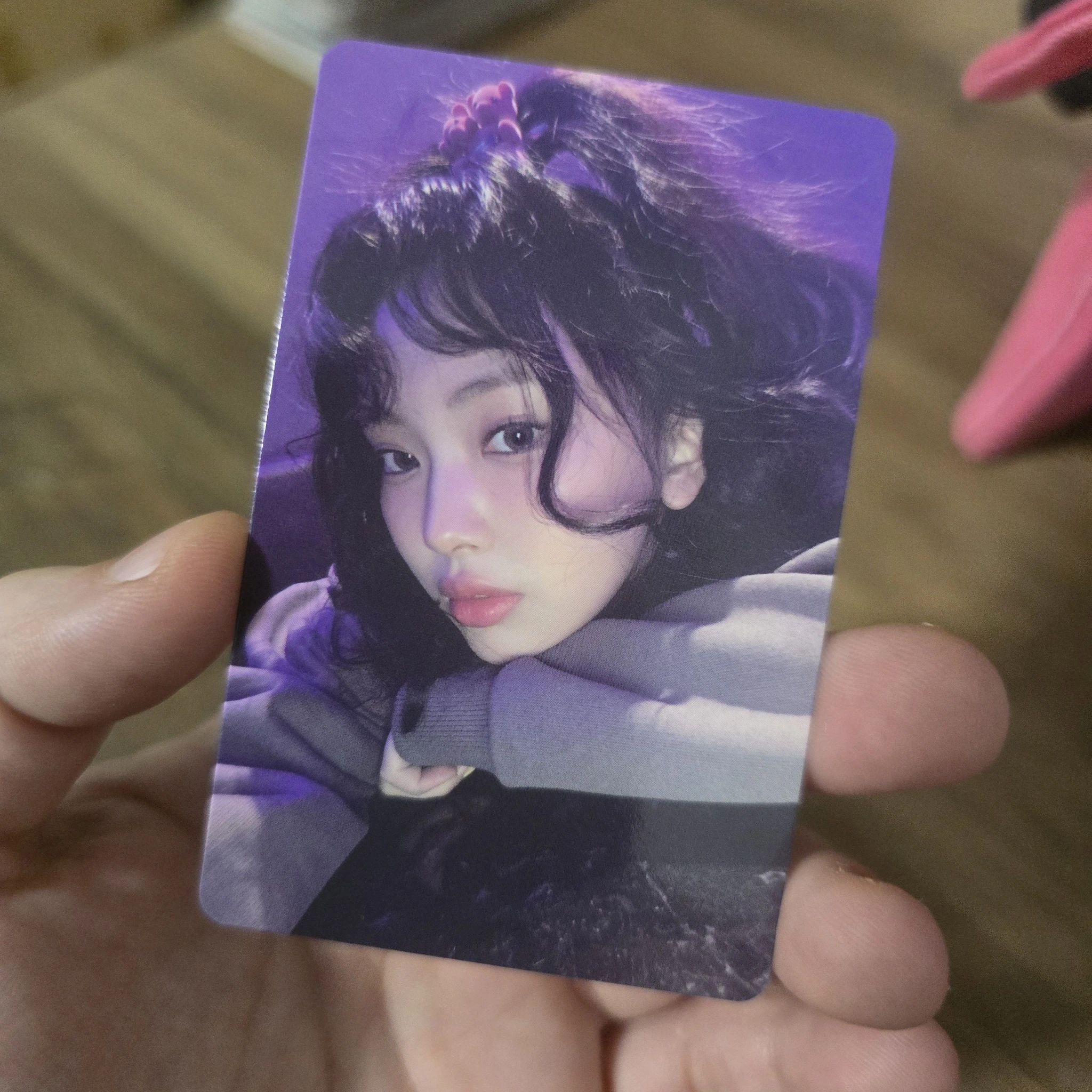 NewJeans Hyein NewJeans - Hyein - Get Up Album album photocard bunny beach bag version hyein version listing photo 1