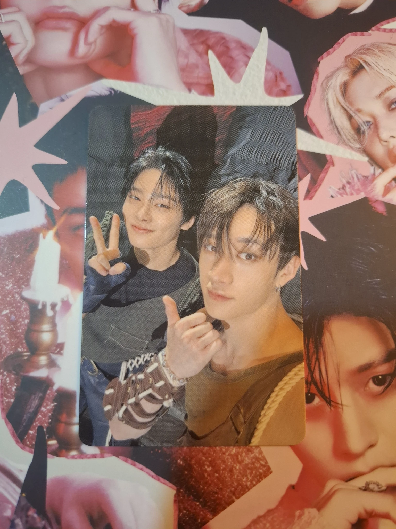 Stray Kids Stray Kids - Bang Chan & Seungmin - GIANT Album album photocard jpfc (japan fanclub) unit listing photo 1