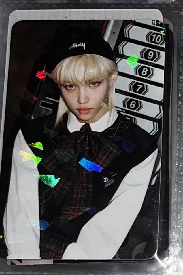 Stray Kids Felix Stray Kids - Felix - Christmas EveL Album album photocard glitter ver. glitter listing photo 1